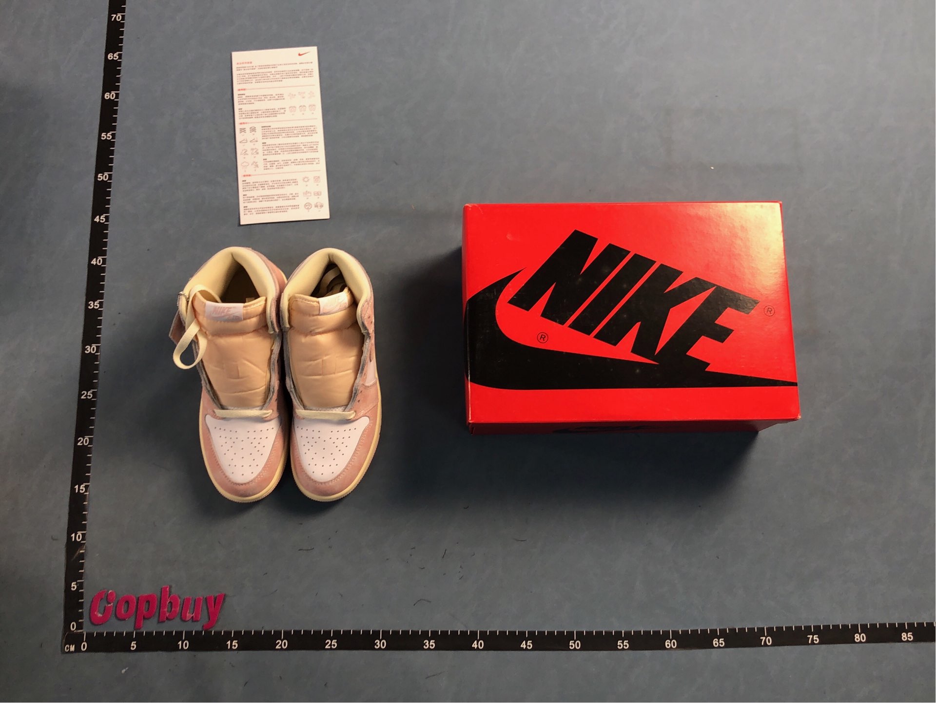 Air Jordan 1 High OG Pink Velvet Women's Sneakers