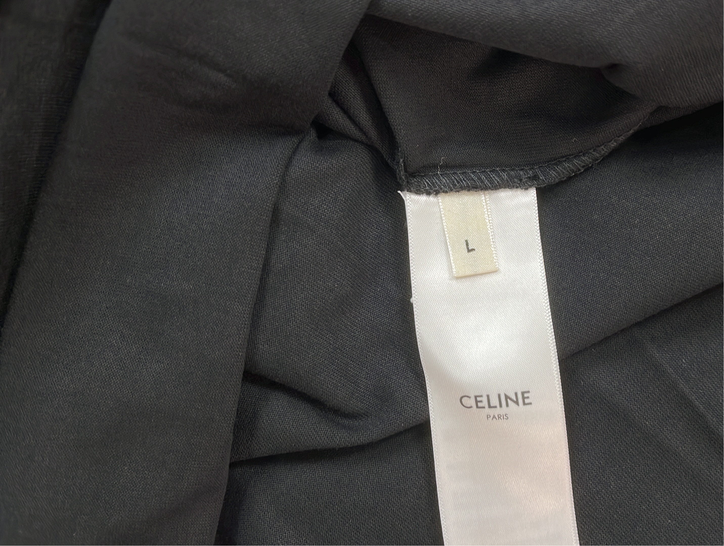 OFF-WHITE Black T-Shirt with White Logo