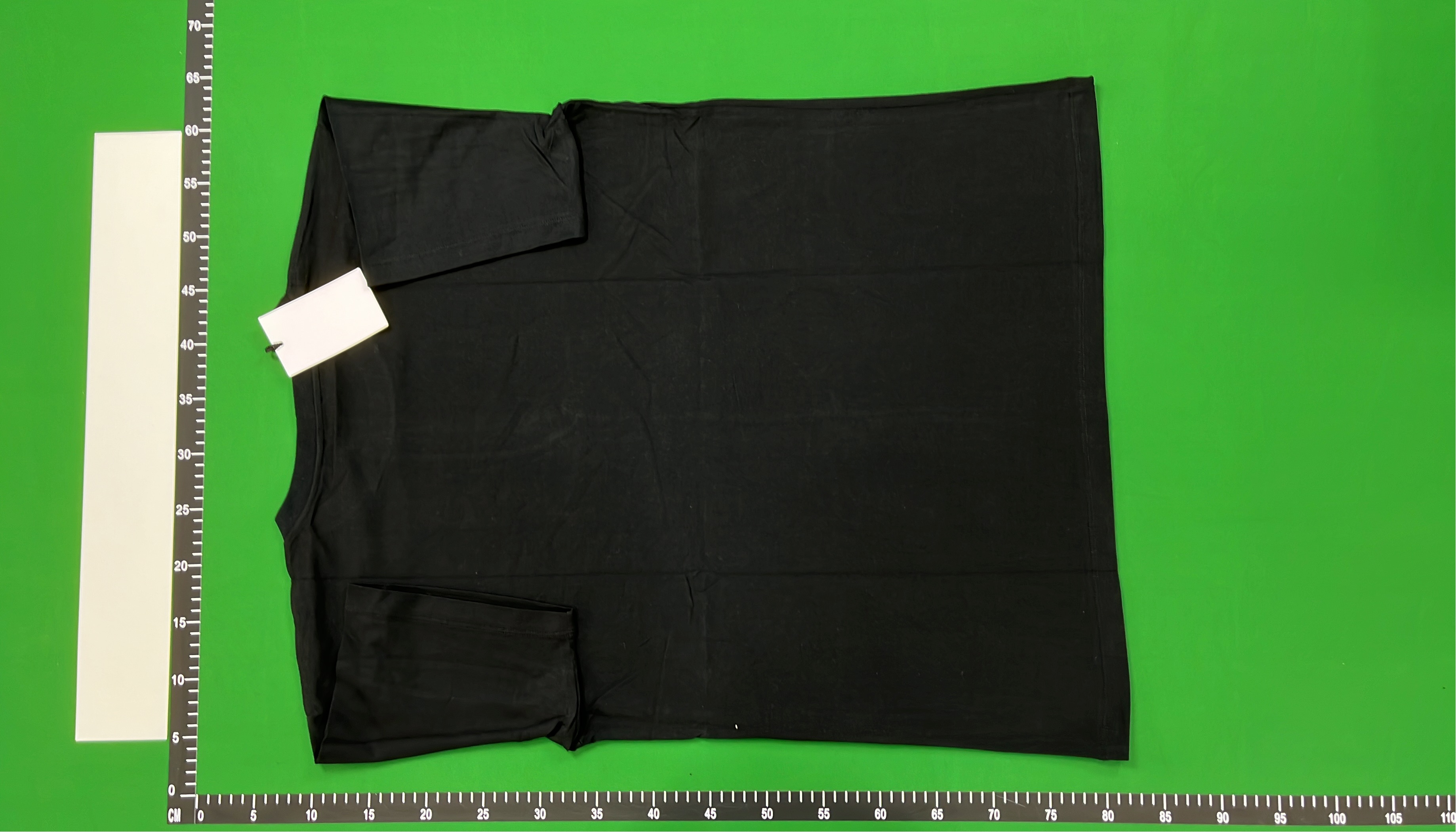 OFF-WHITE Black T-Shirt with White Logo