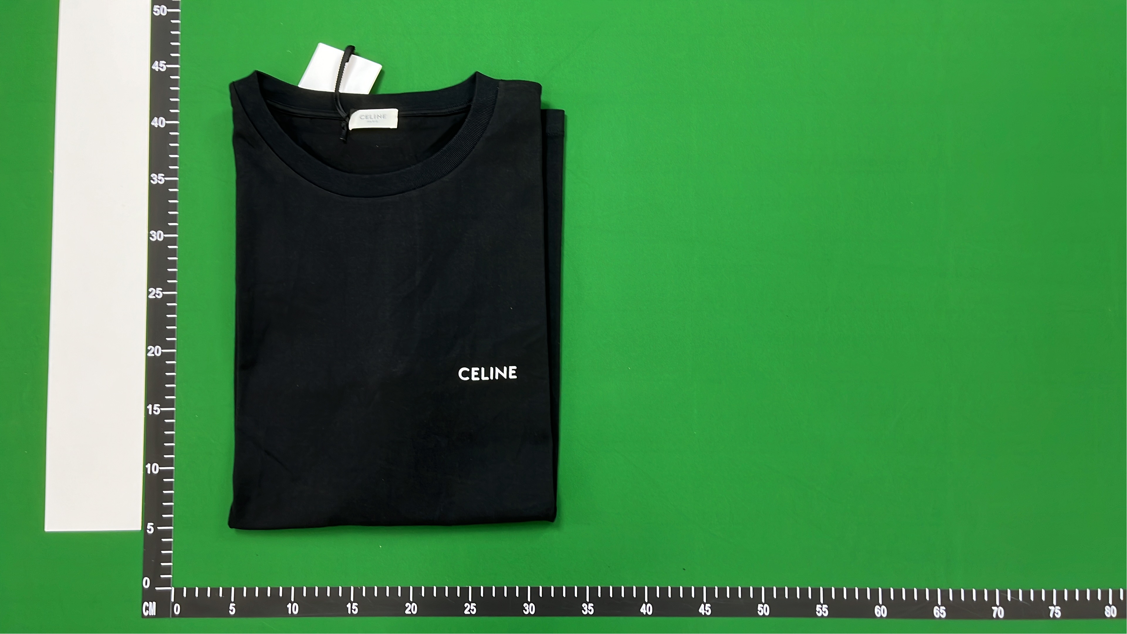 OFF-WHITE Black T-Shirt with White Logo