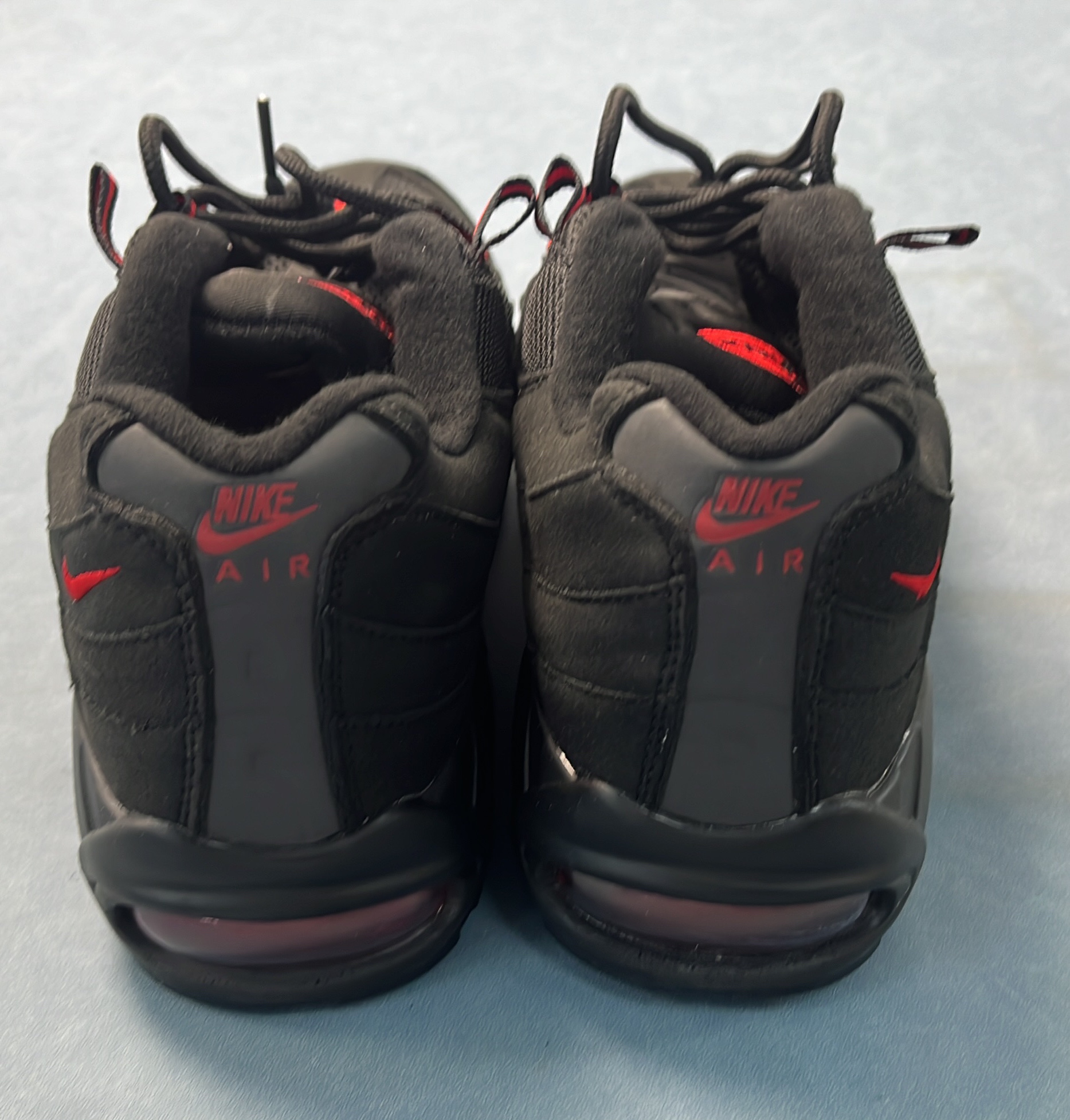 Nike Air Max 95 Black Red Men's Running Shoes