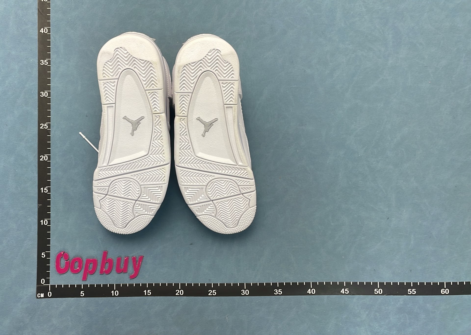 Air Jordan 4 White Leather Sneakers Men's Basketball Shoes