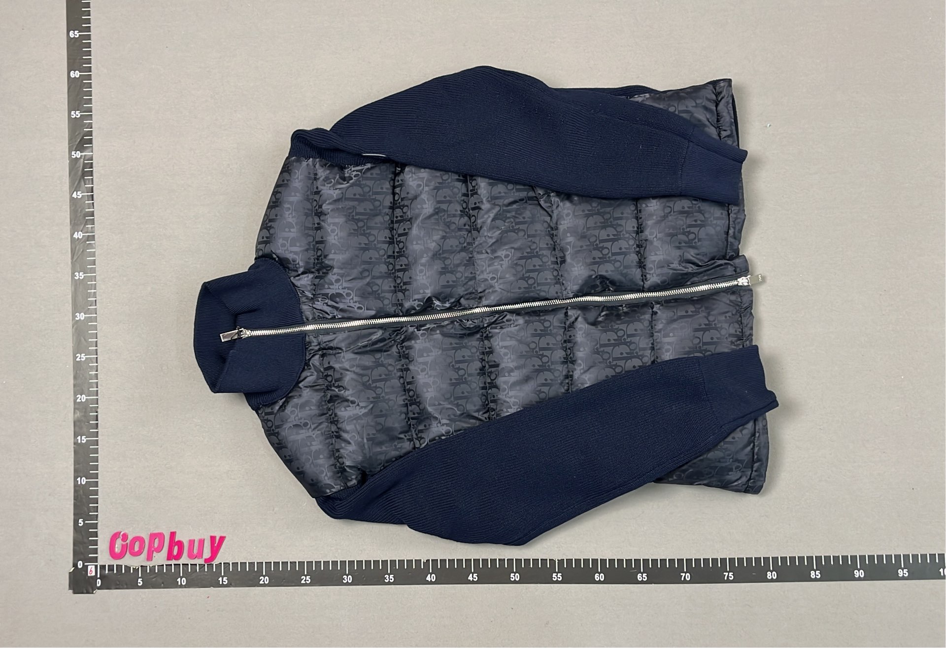 Dior Monogram Printed Quilted Jacket for Men