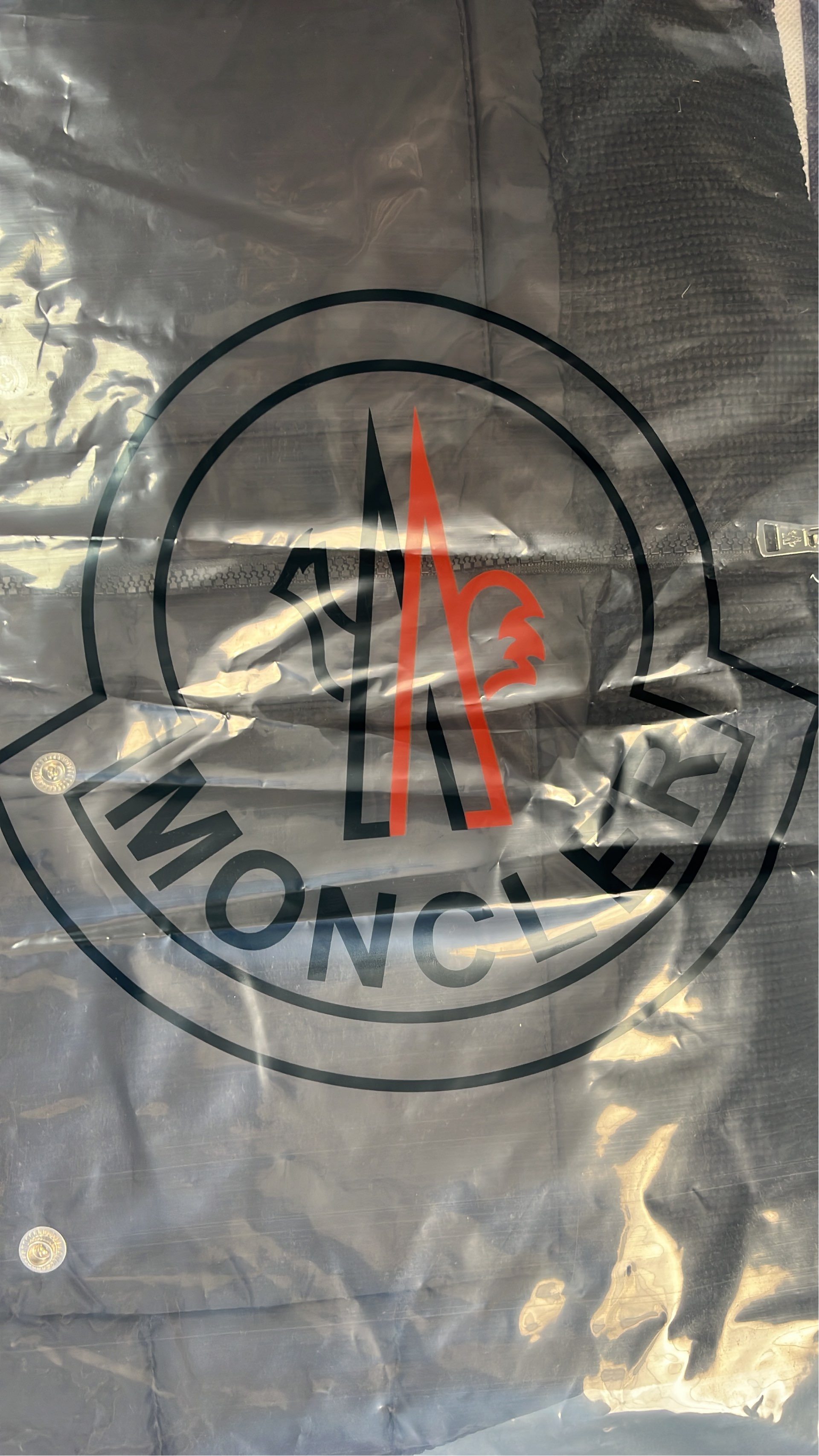Moncler Knit Hybrid Down Jacket in Olive Green and Black