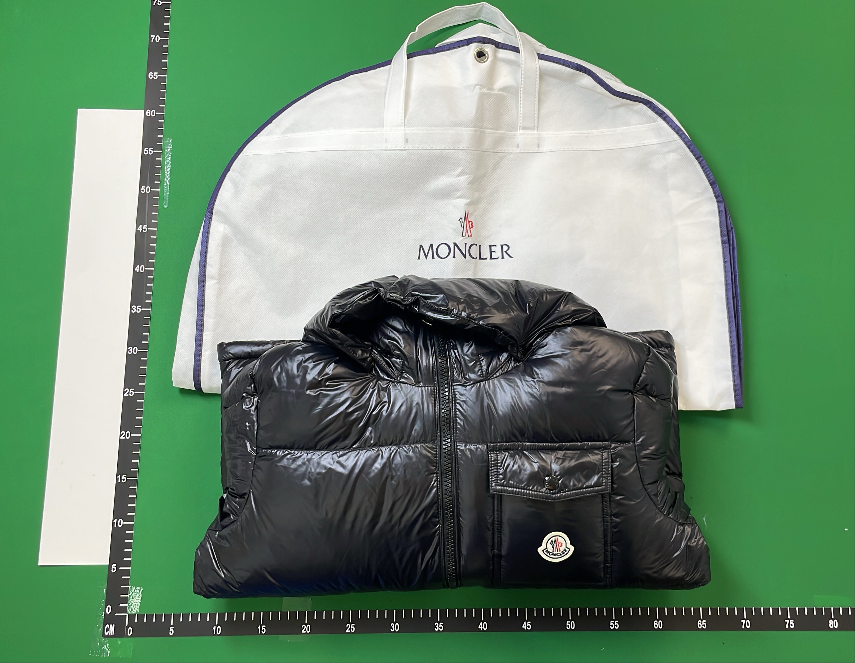 Moncler Black Puffer Jacket with Hood