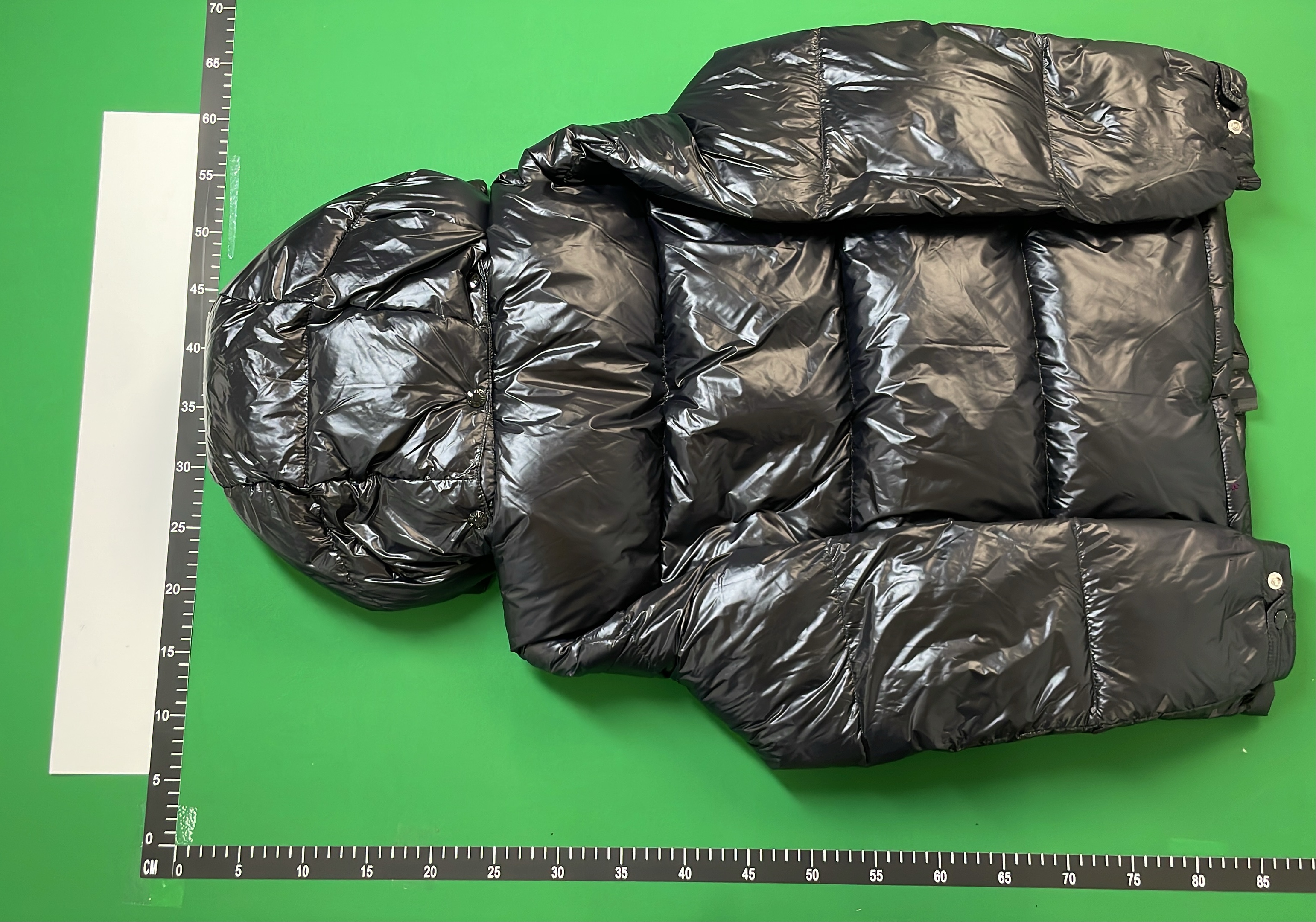 Moncler Black Puffer Jacket with Hood
