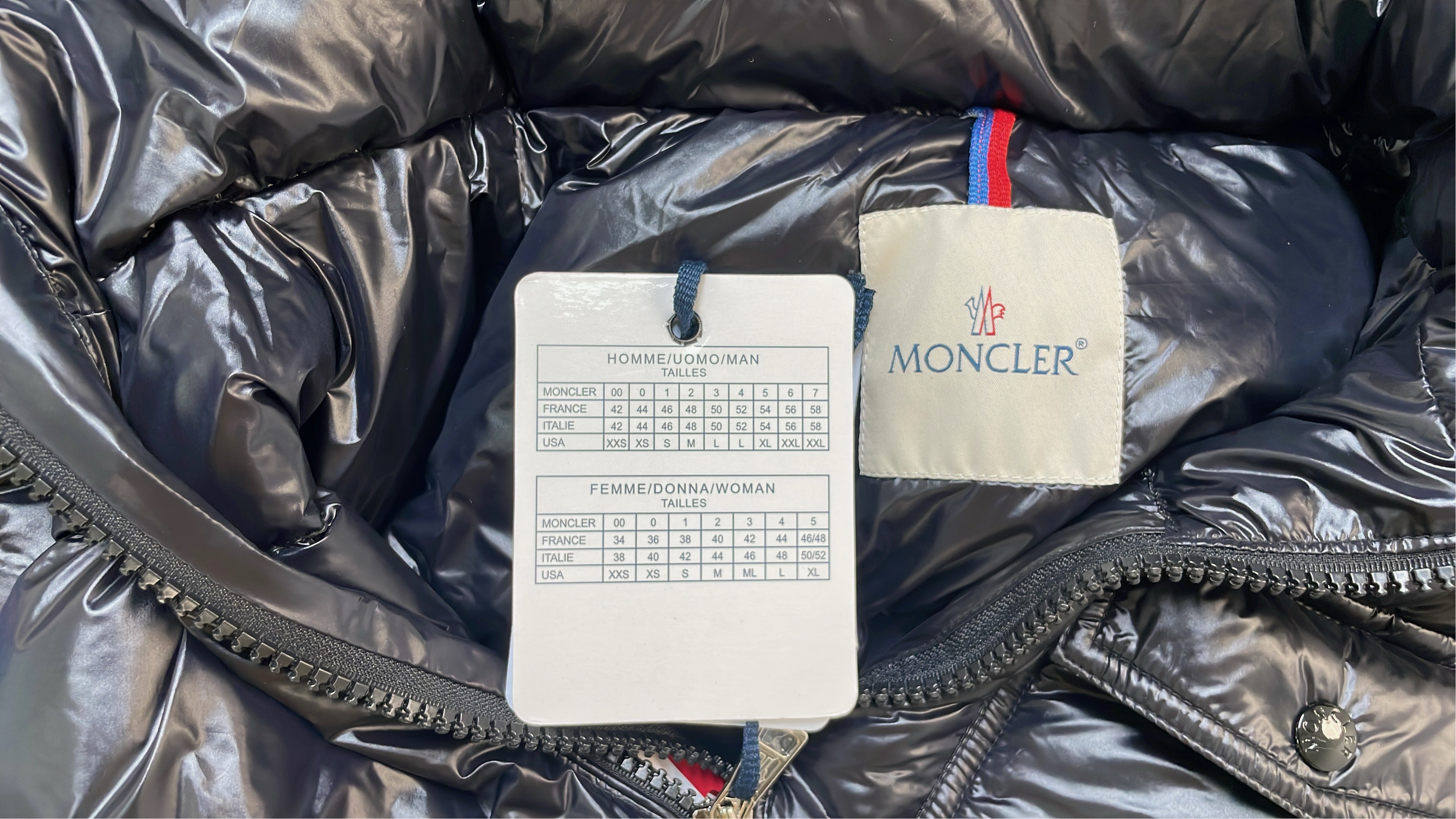 Moncler Black Puffer Jacket with Hood