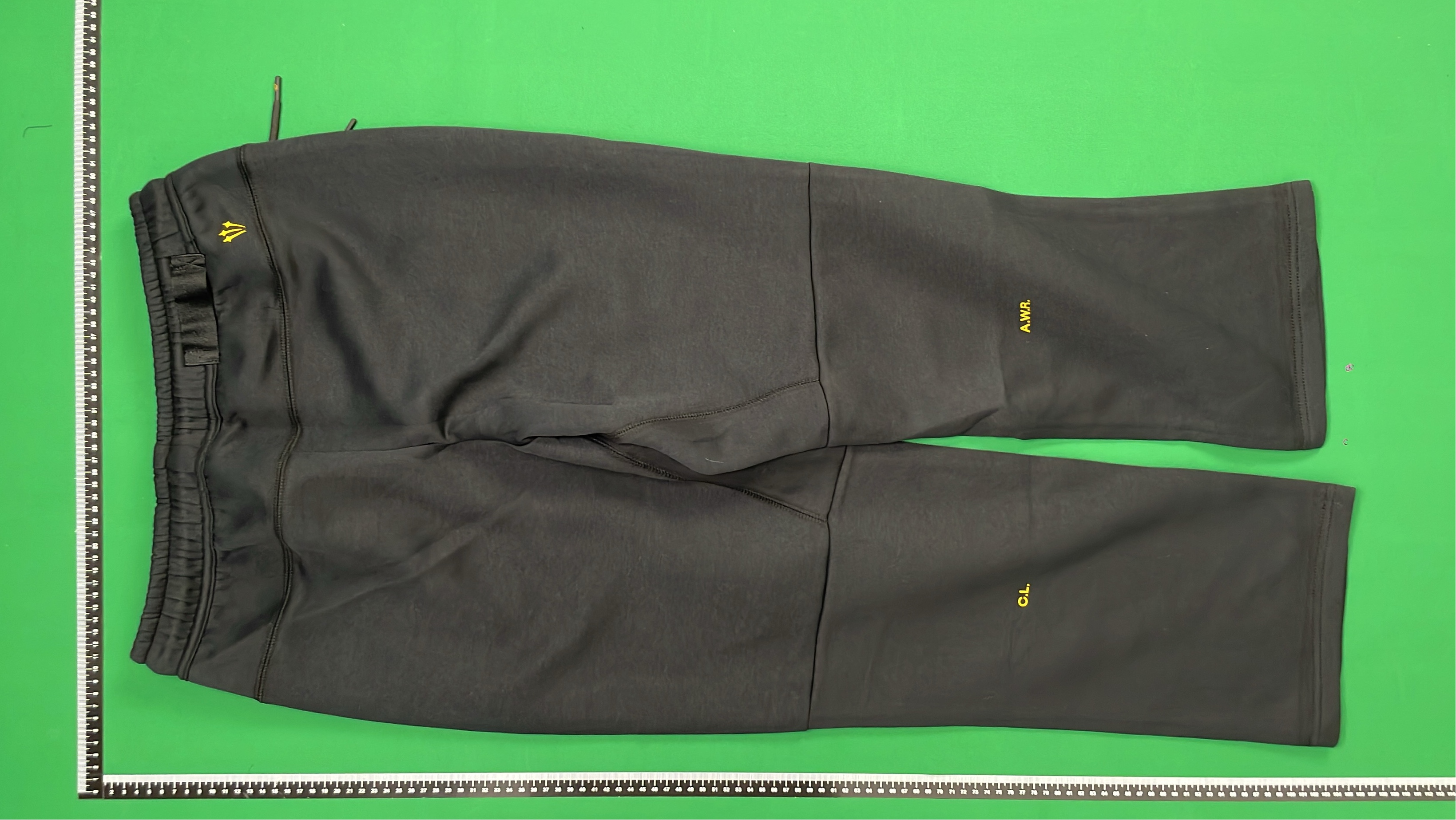 Yellow Hooded Sweatshirt & Matching Pants Set for Men