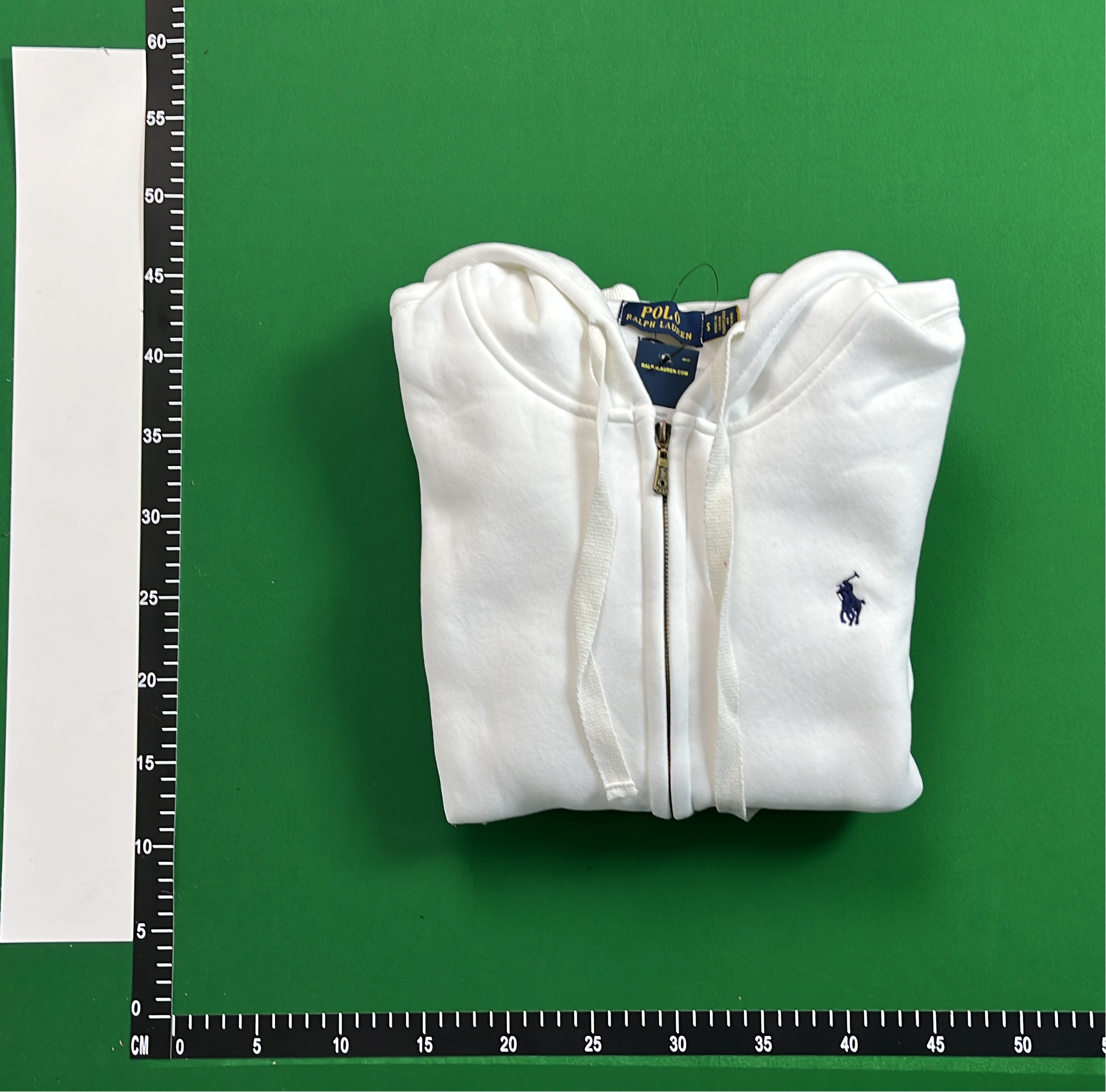 Polo Ralph Lauren Black Zip-Up Hoodie with Red Pony Logo