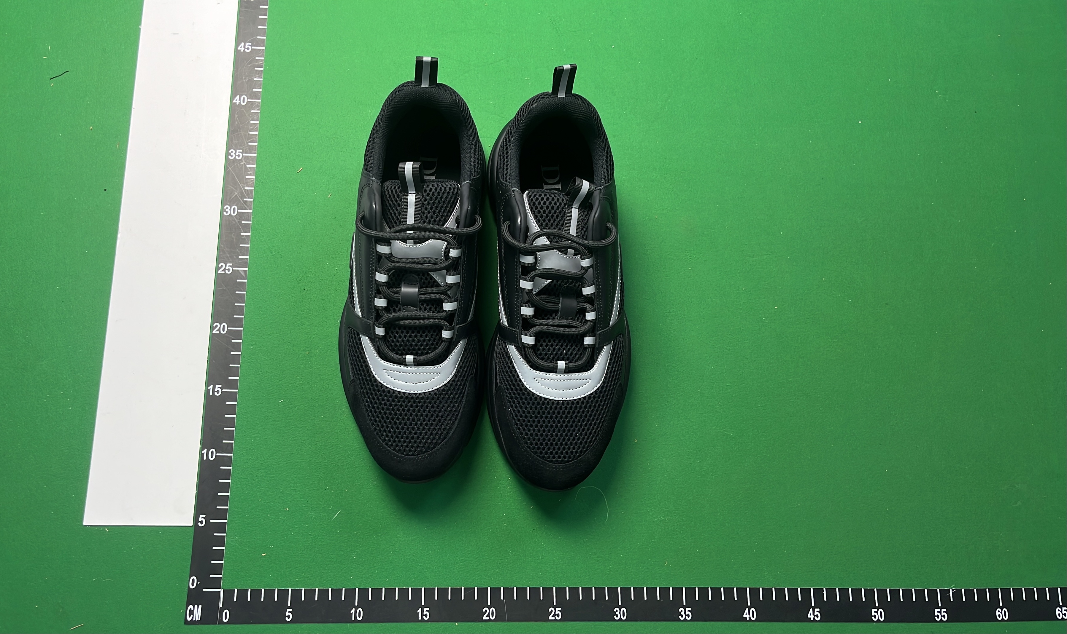 Dior B23 High-Top Sneakers in Black and Gray