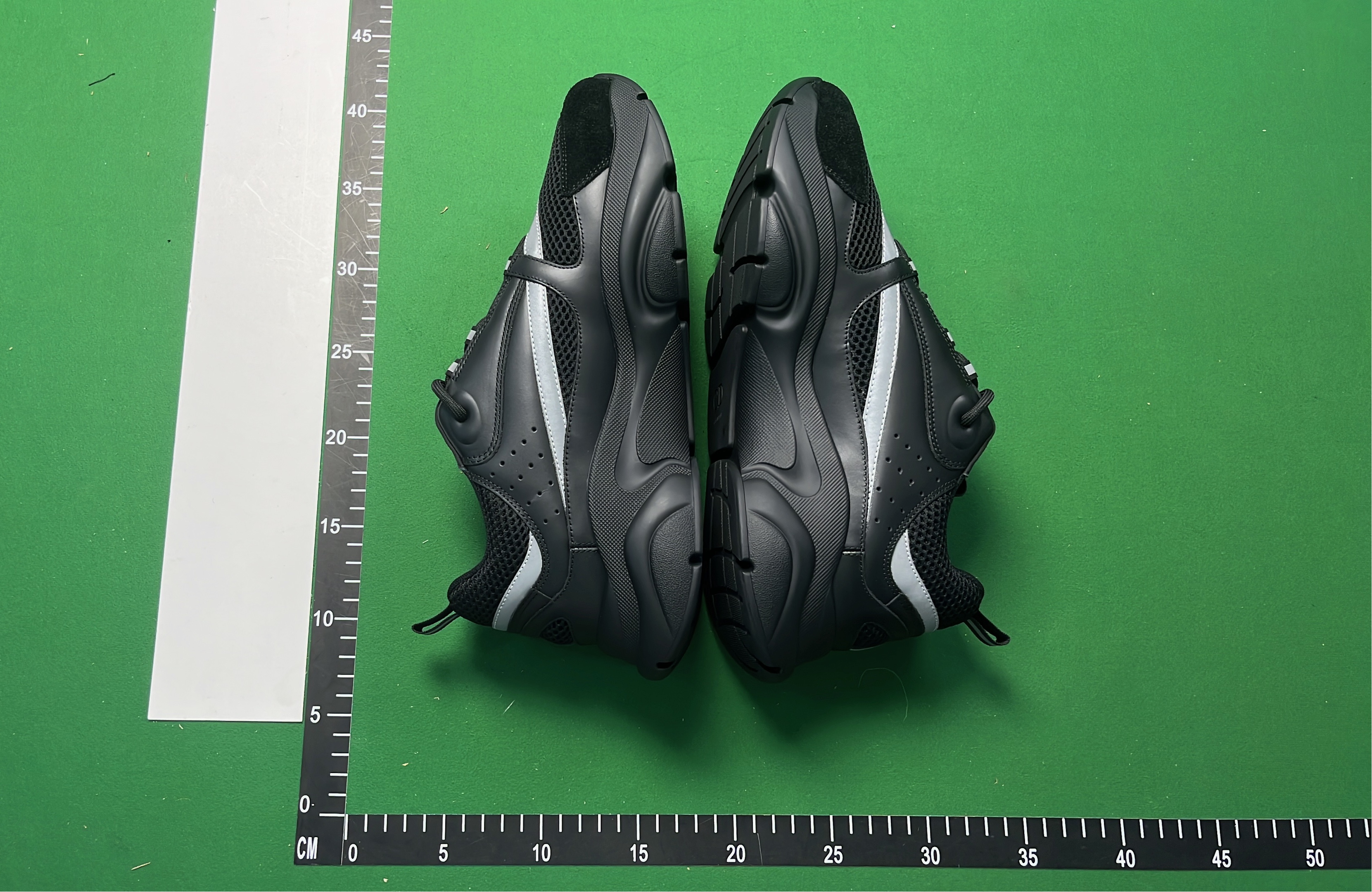 Dior B23 High-Top Sneakers in Black and Gray