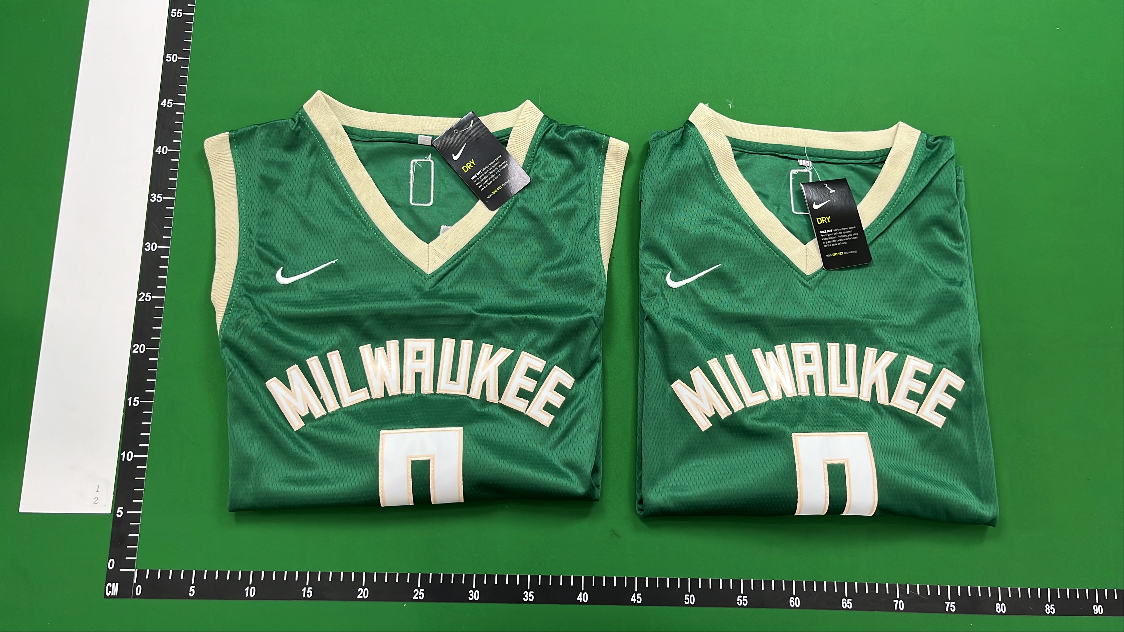 Milwaukee Bucks Damian Lillard #0 Green NBA Jersey