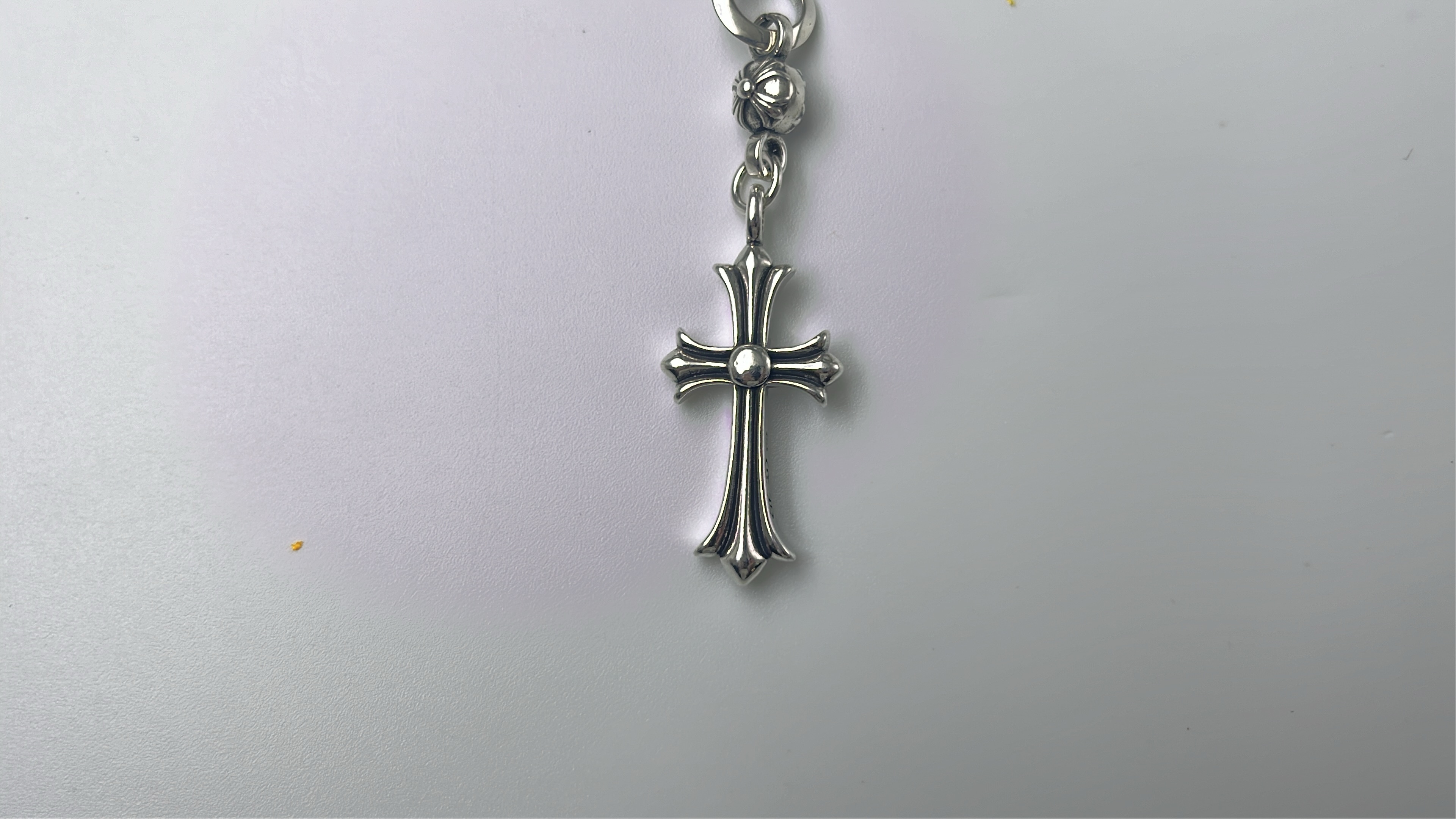Antique Silver Cross Pendant Necklace Charm for Men Women