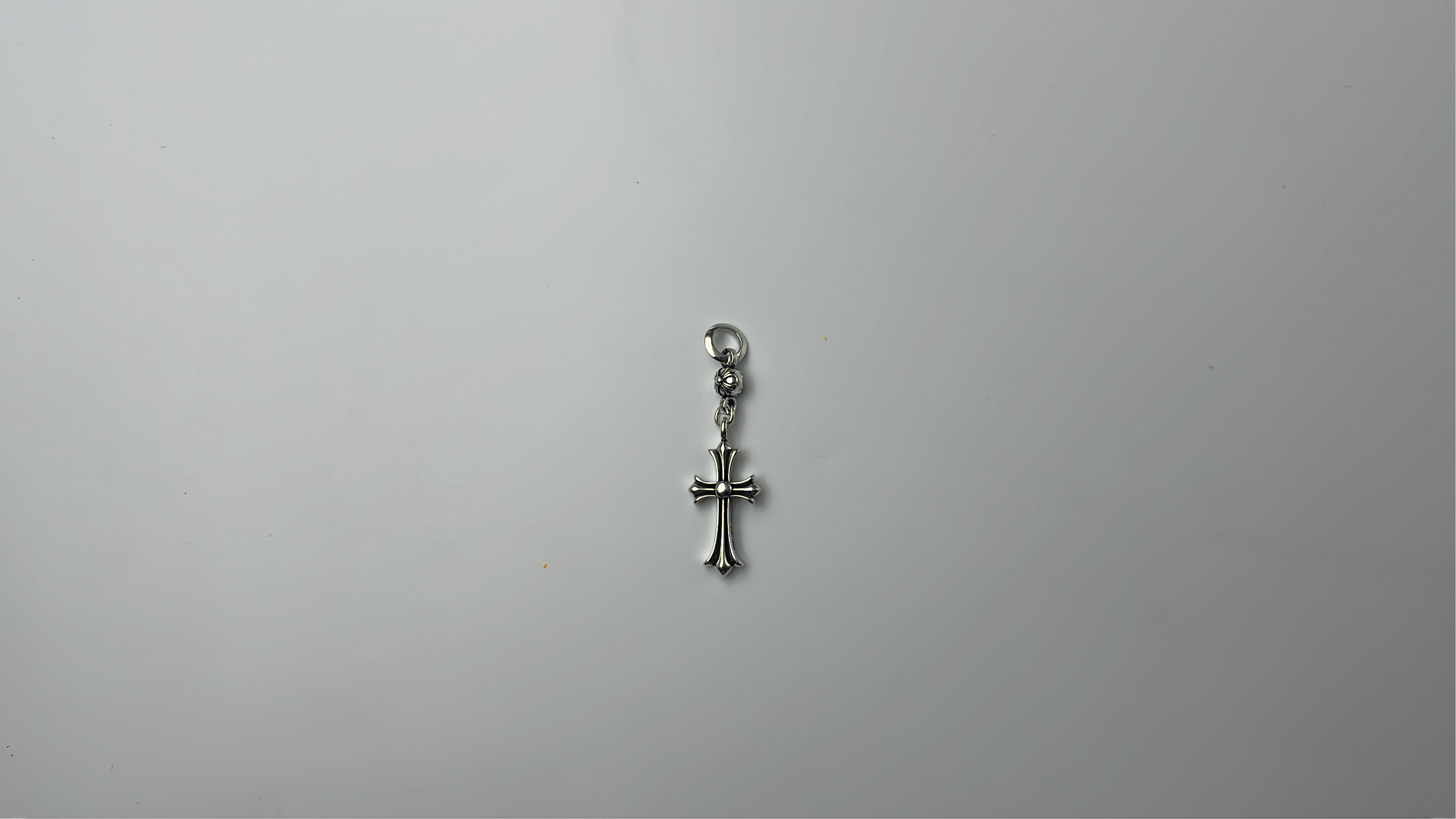 Antique Silver Cross Pendant Necklace Charm for Men Women