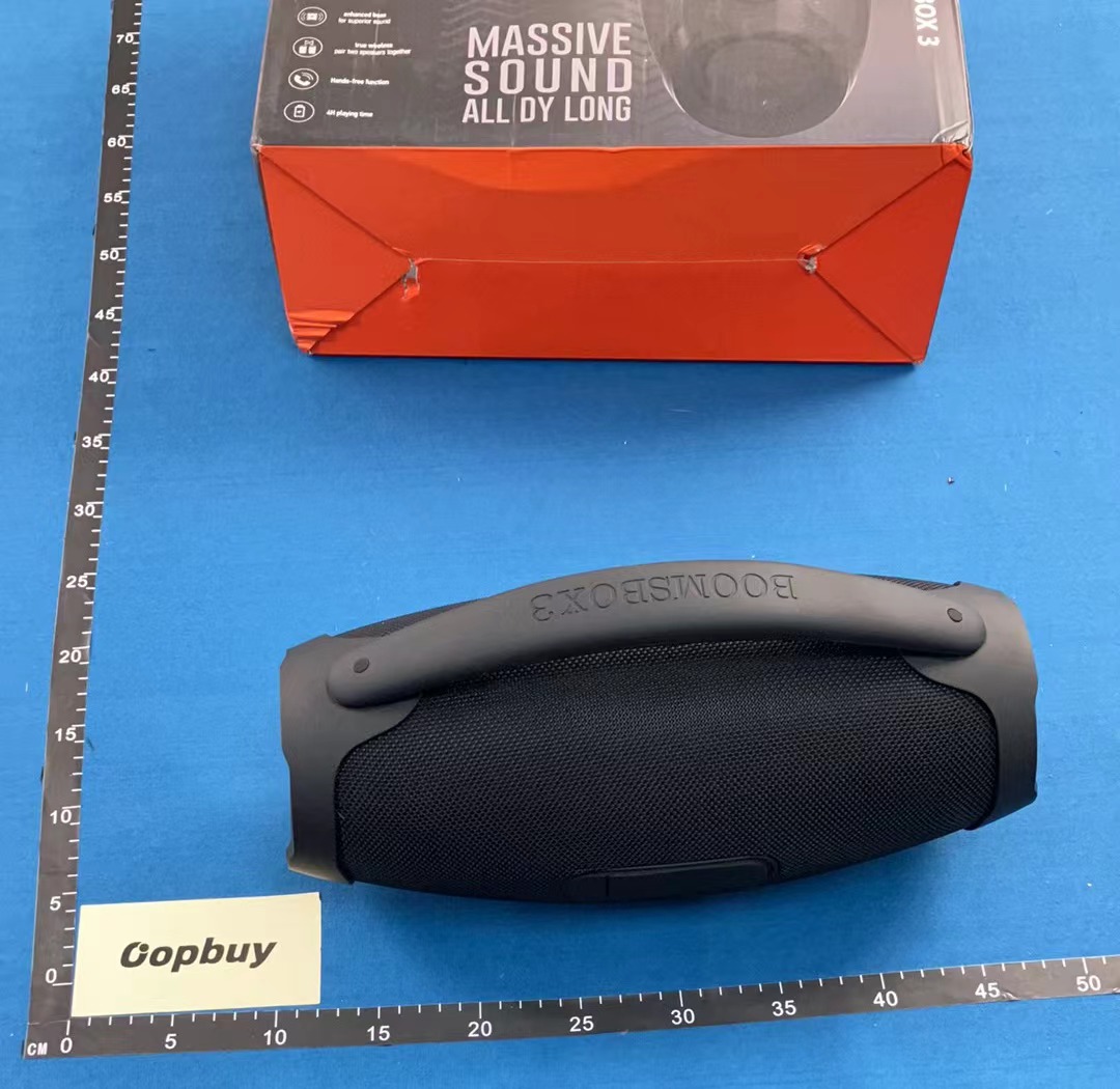 JBL Boombox 3 Portable Bluetooth Speaker - Black