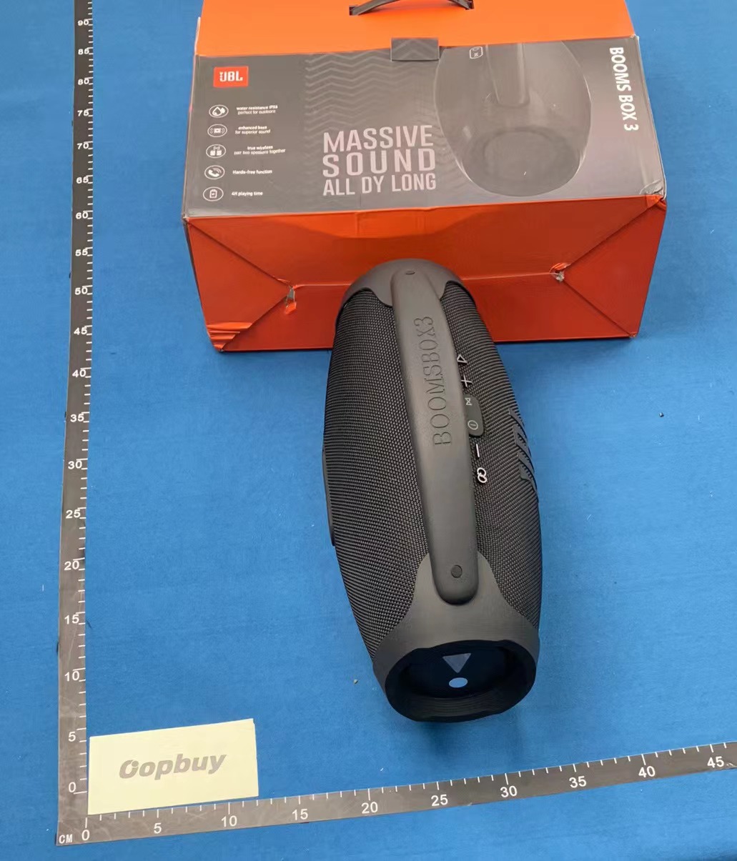 JBL Boombox 3 Portable Bluetooth Speaker - Black