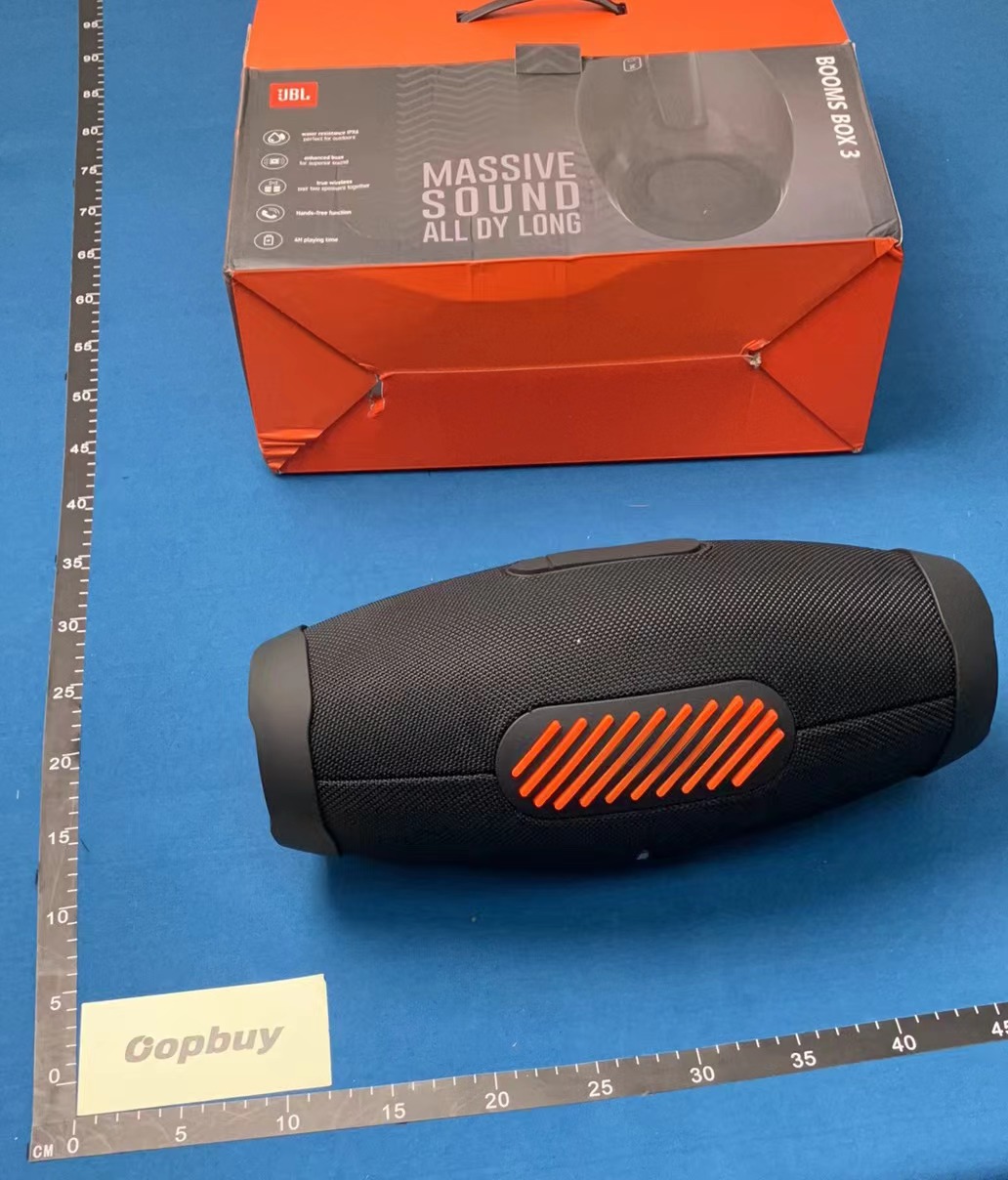 JBL Boombox 3 Portable Bluetooth Speaker - Black