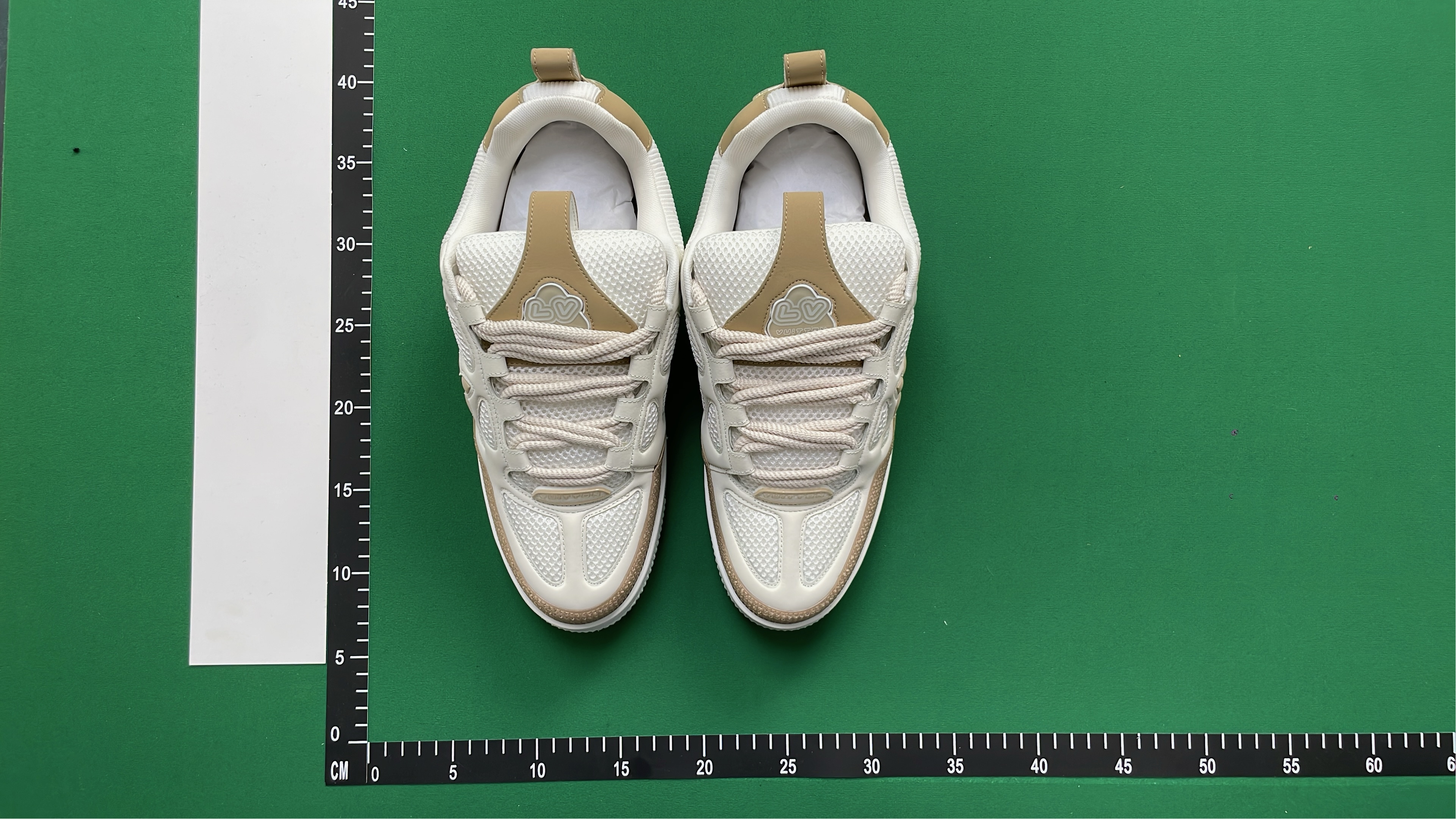 LV Archlight Sneakers Beige Mesh Design