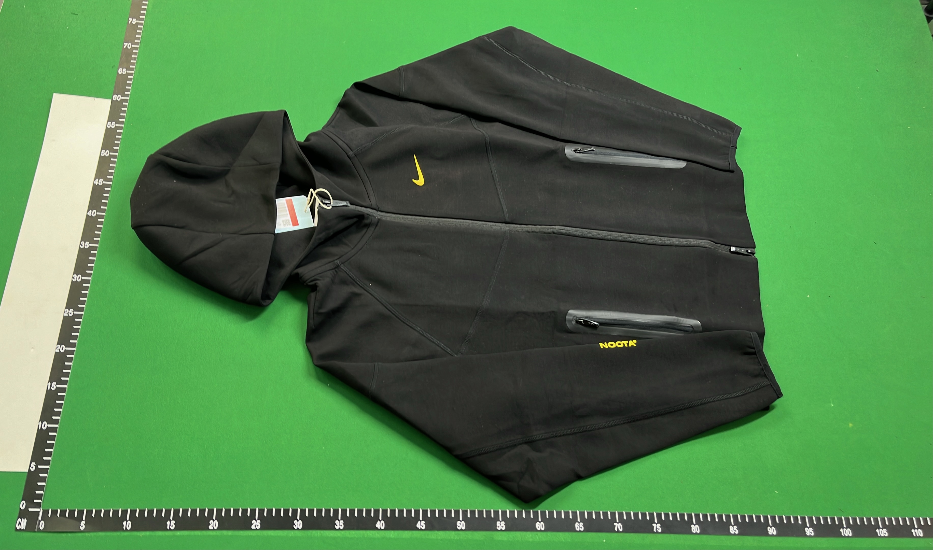 Nike Tech Fleece Hoodie Jacket - Light Blue & Black