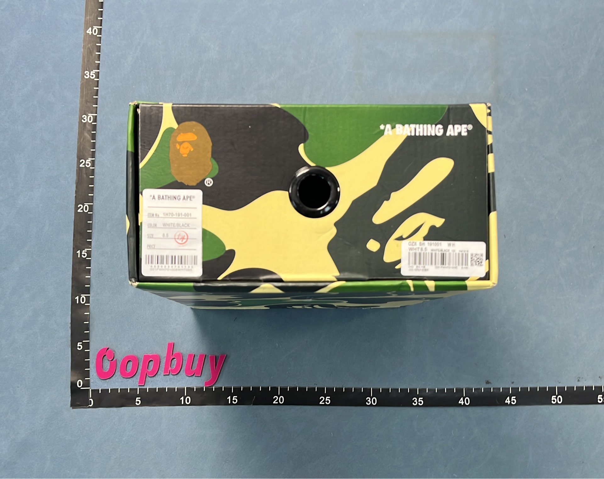 BAPE Sta Low Black White Patent Leather Sneakers