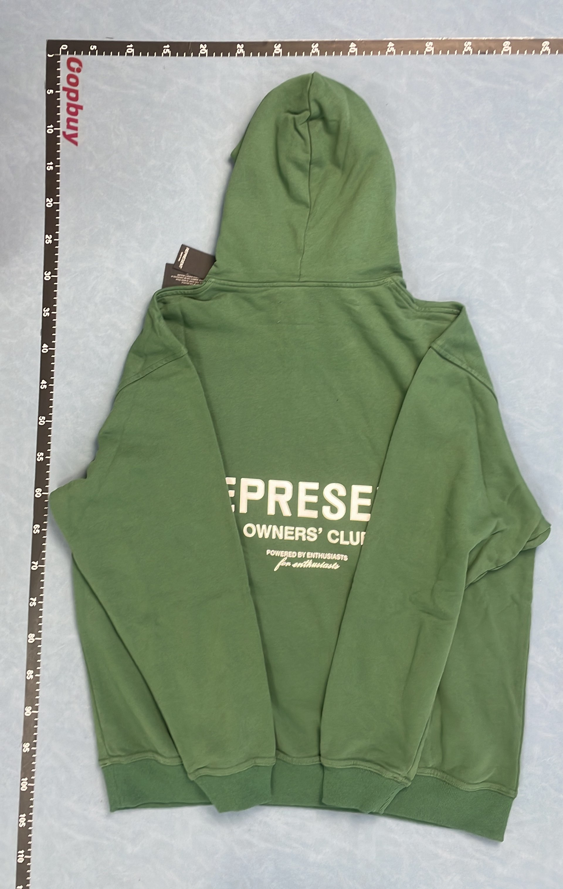 Represent Owners' Club Blue Hoodie - Men's Streetwear Sweatshirt