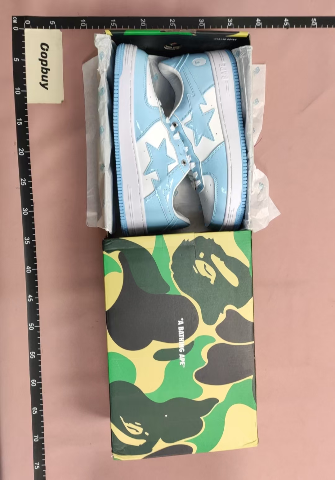 BAPE STA Low Top Sneakers Star Logo Design
