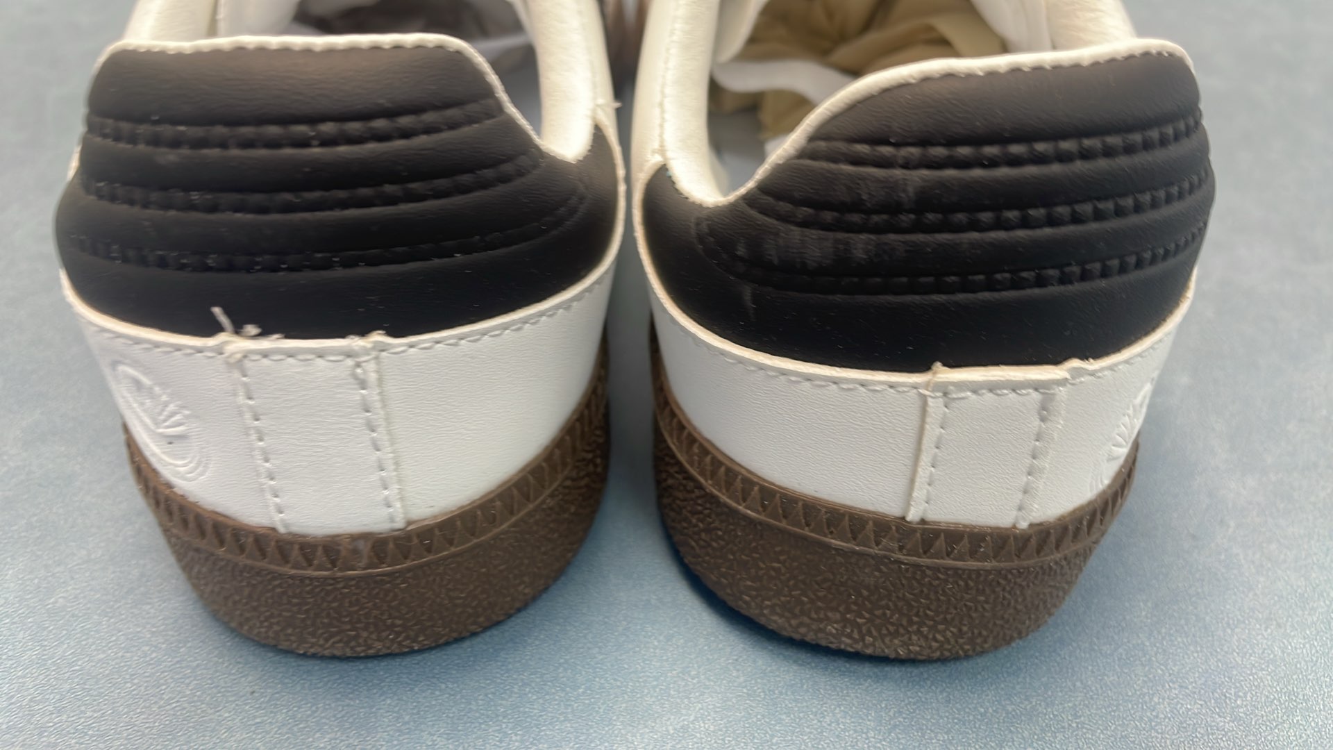 Adidas Samba Sneakers White Black Stripes Classic Casual Shoes