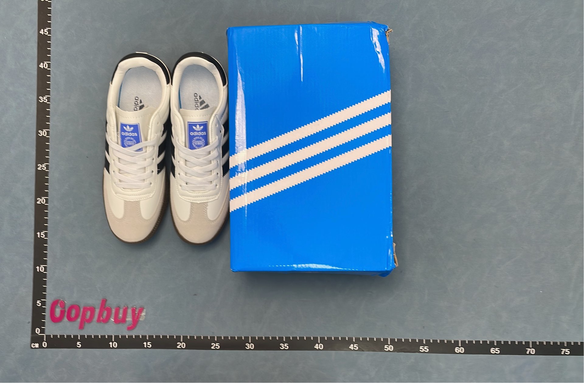 Adidas Samba Sneakers White Black Stripes Classic Casual Shoes