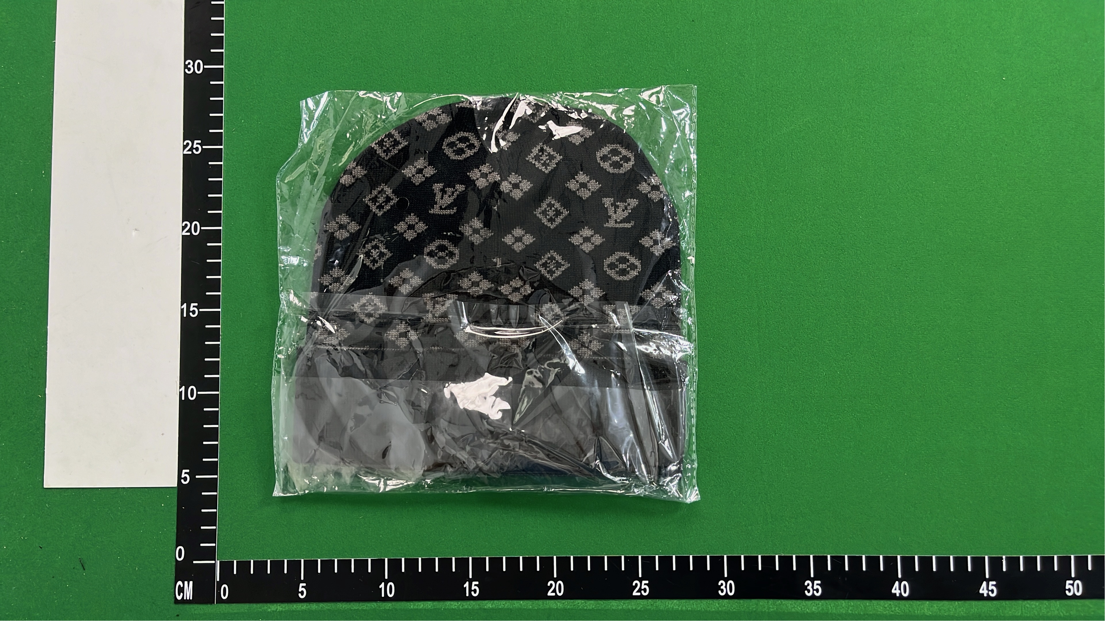 Louis Vuitton Monogram Beanie Hat - Classic Logo Design