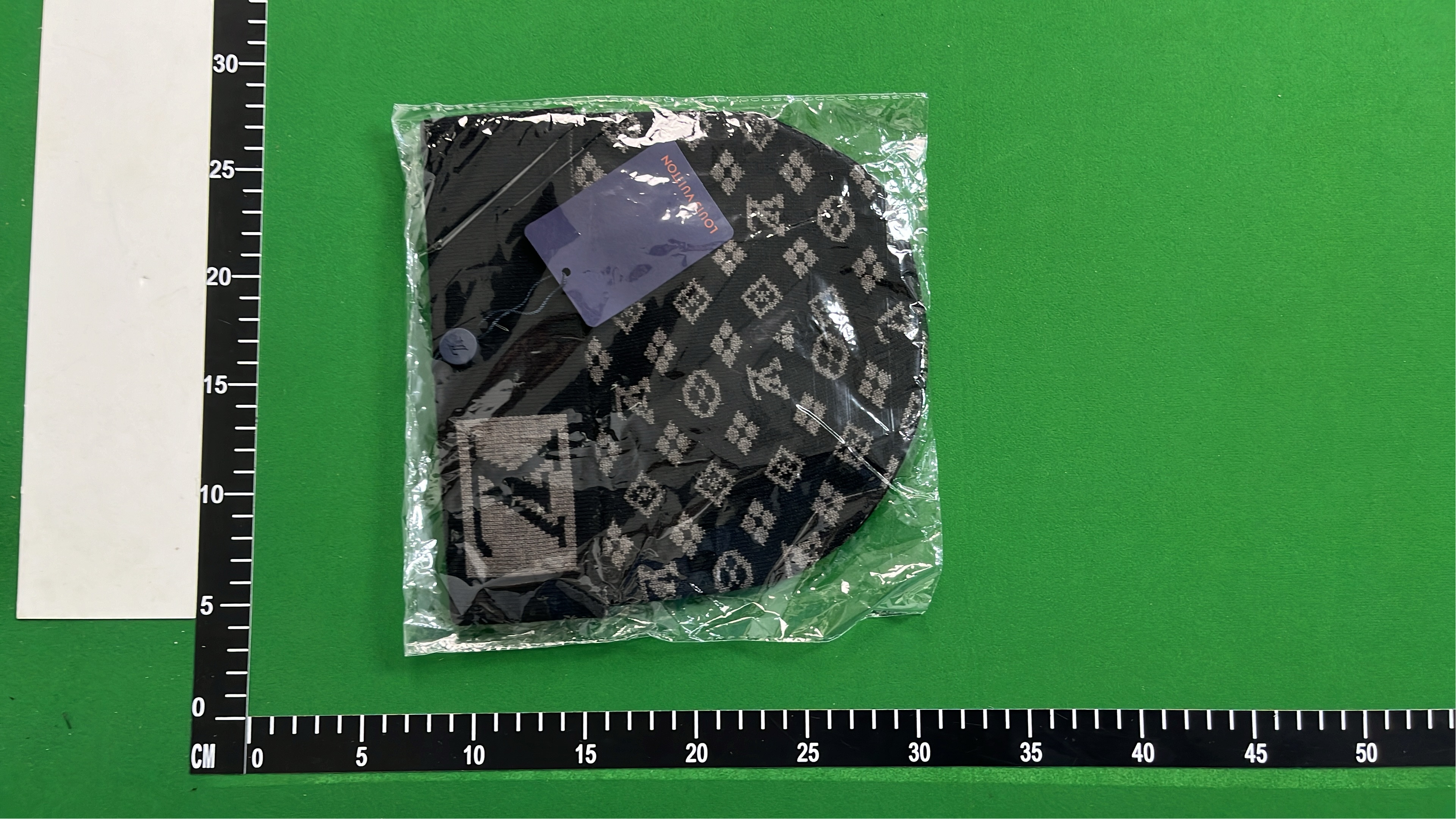 Louis Vuitton Monogram Beanie Hat - Classic Logo Design