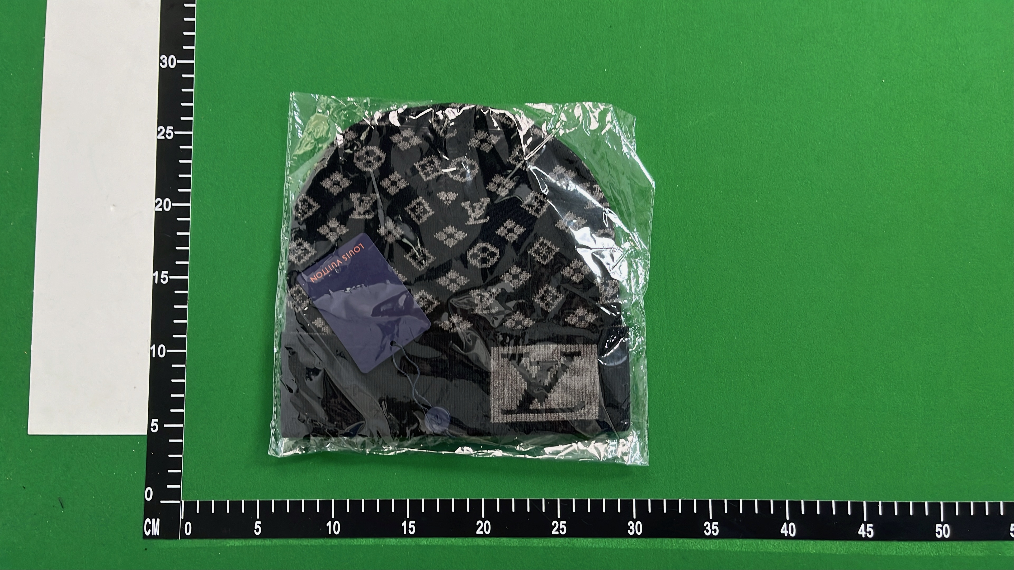 Louis Vuitton Monogram Beanie Hat - Classic Logo Design