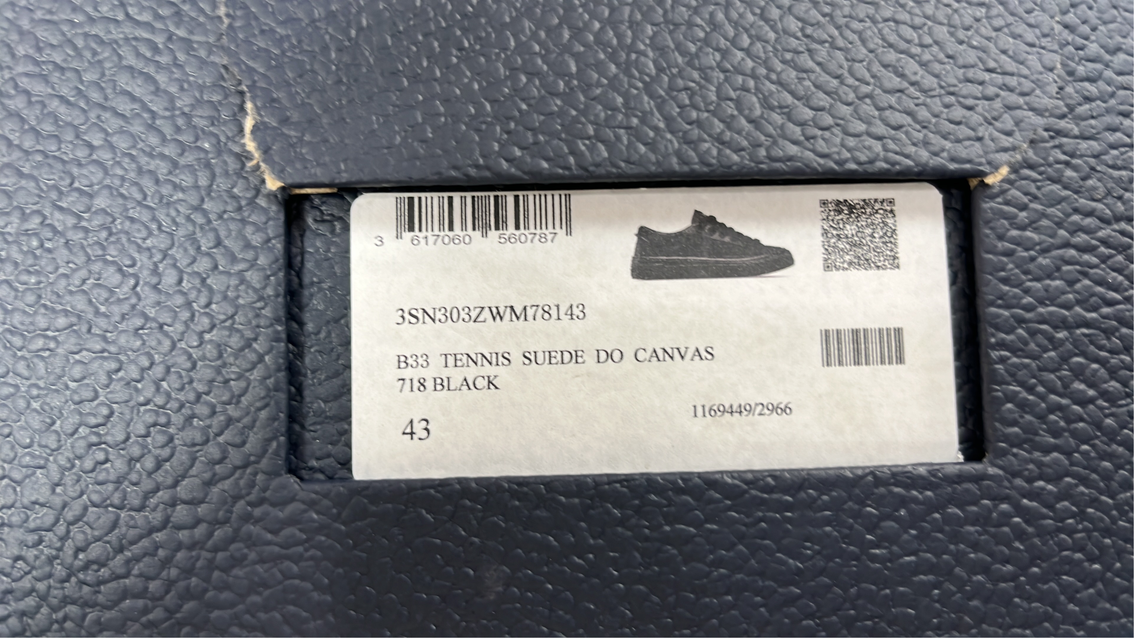 Dior Black Oblique Logo Sneakers for Women