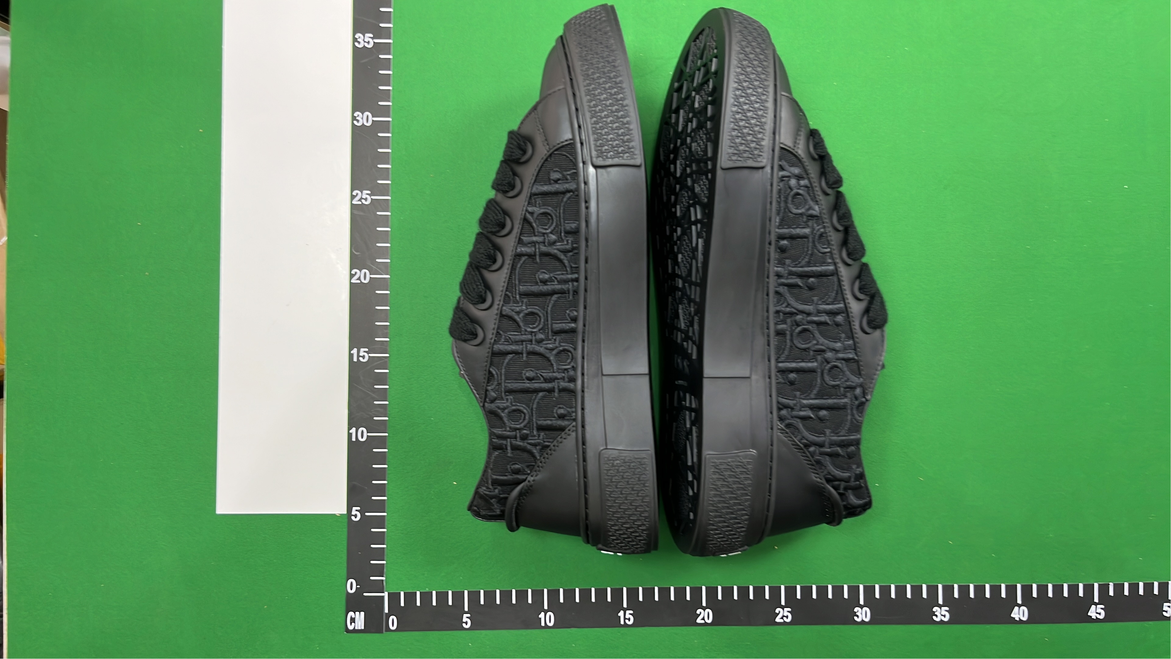 Dior Black Oblique Logo Sneakers for Women