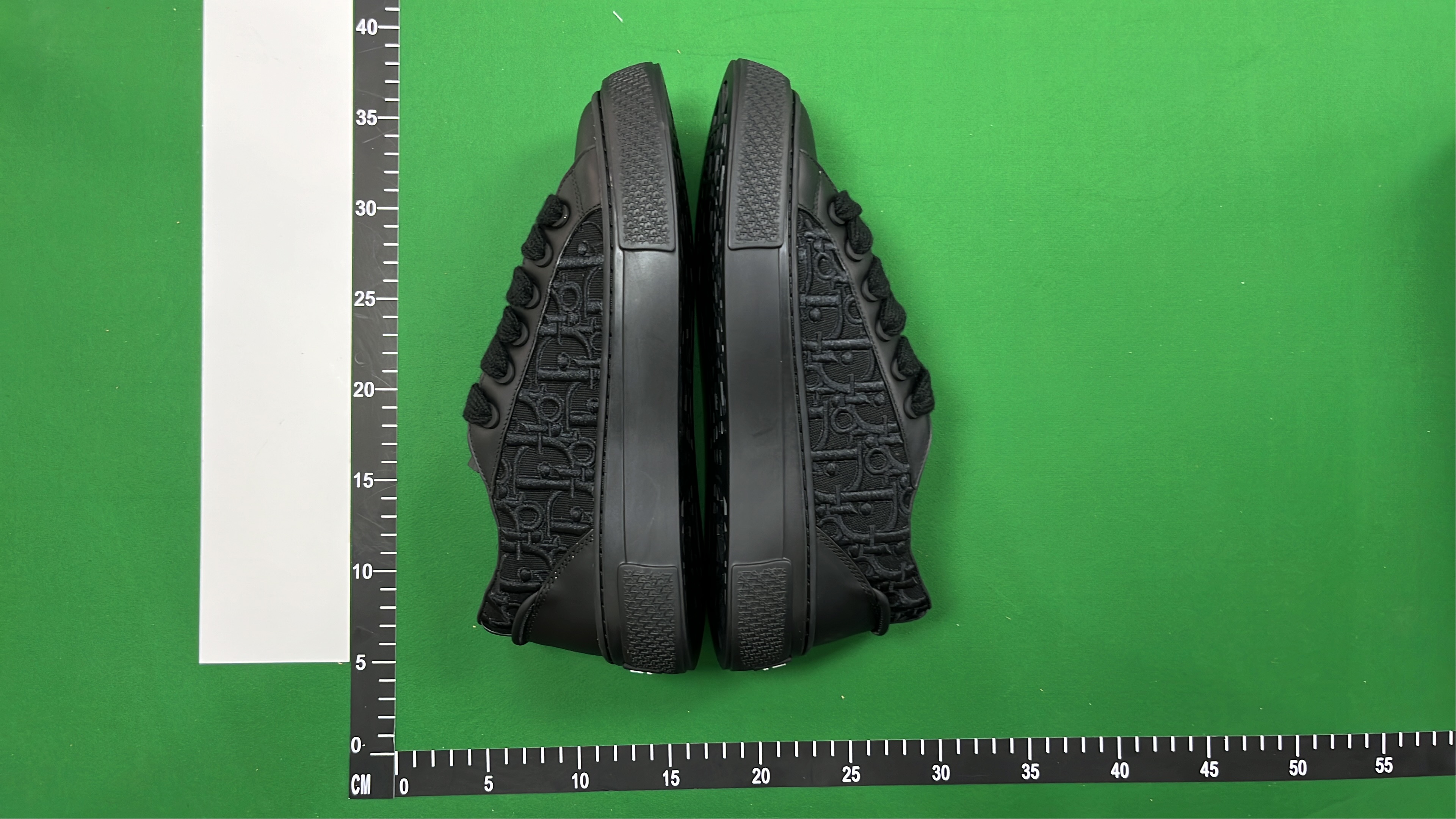 Dior Black Oblique Logo Sneakers for Women