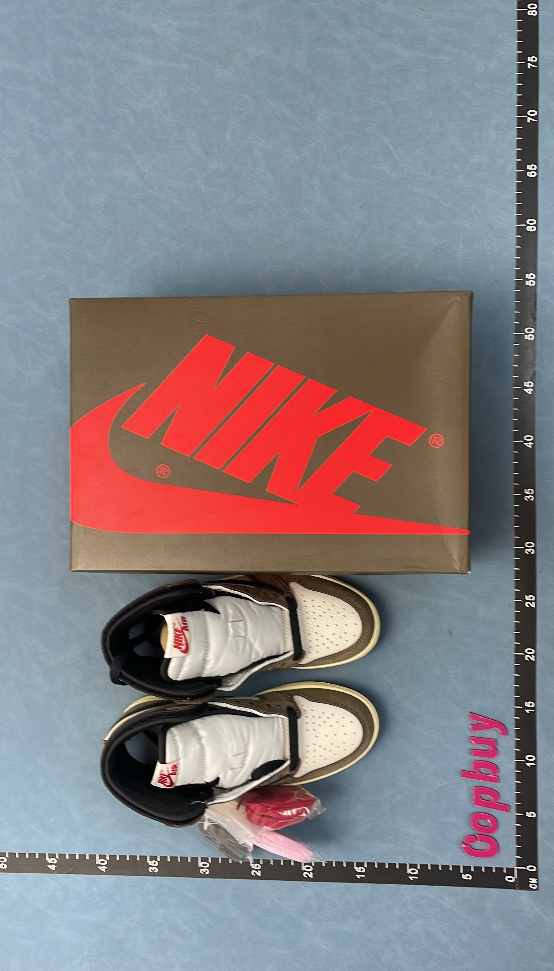 Nike Air Jordan 1 Low White Royal Blue Sneakers