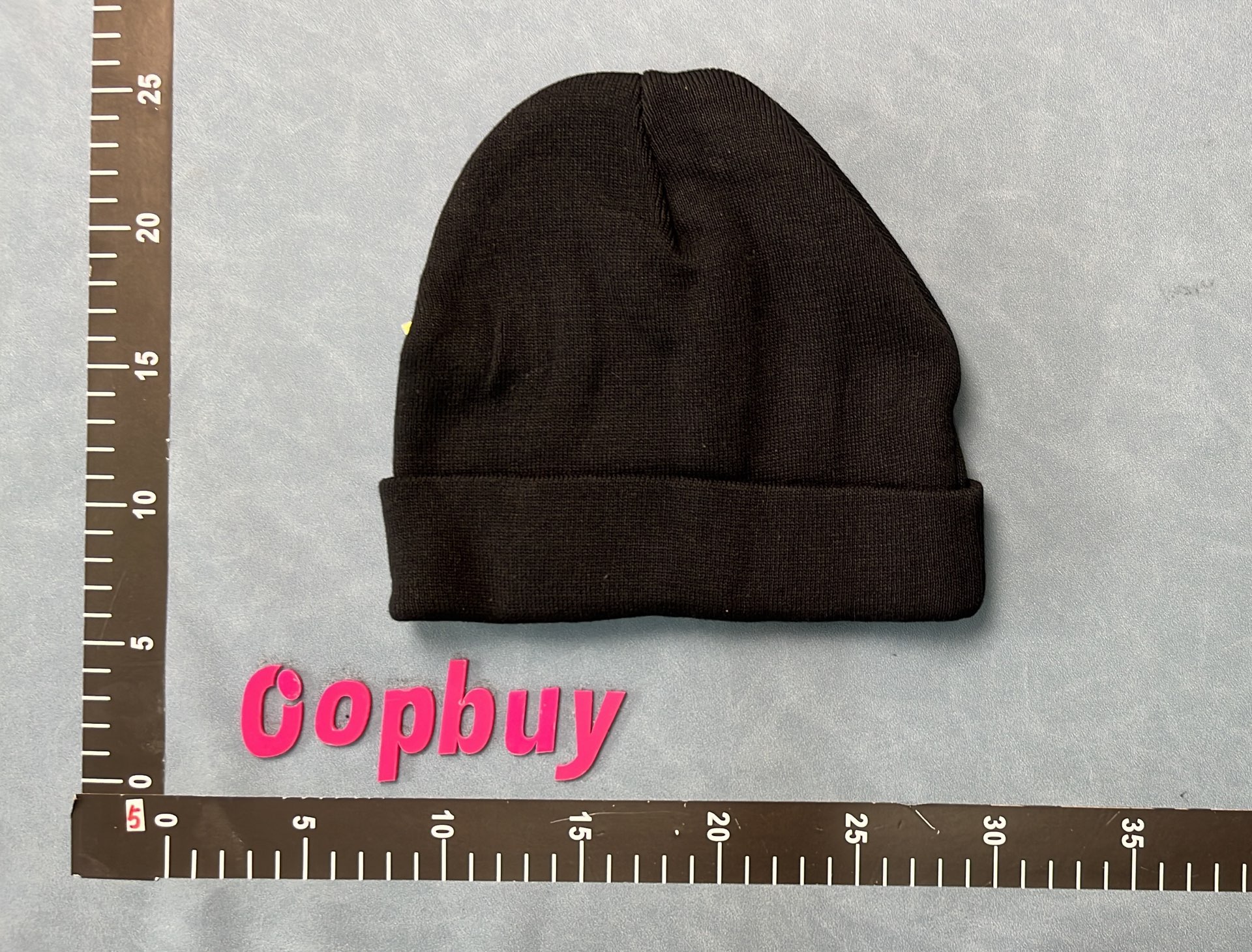 Curtiz Black Beanie Hat with Embroidered Logo