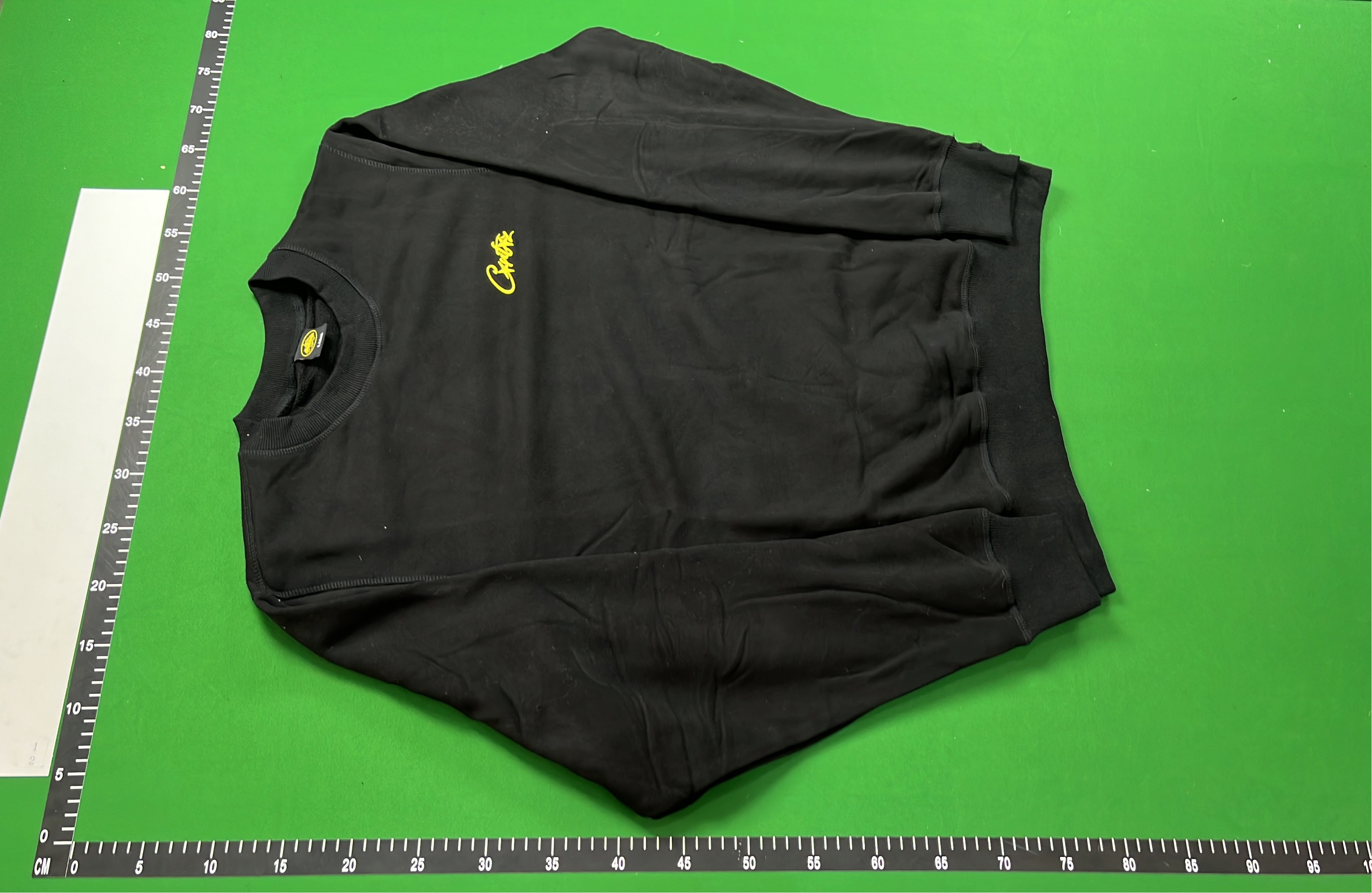 Carhartt Black Crewneck Sweatshirt with Gold Logo