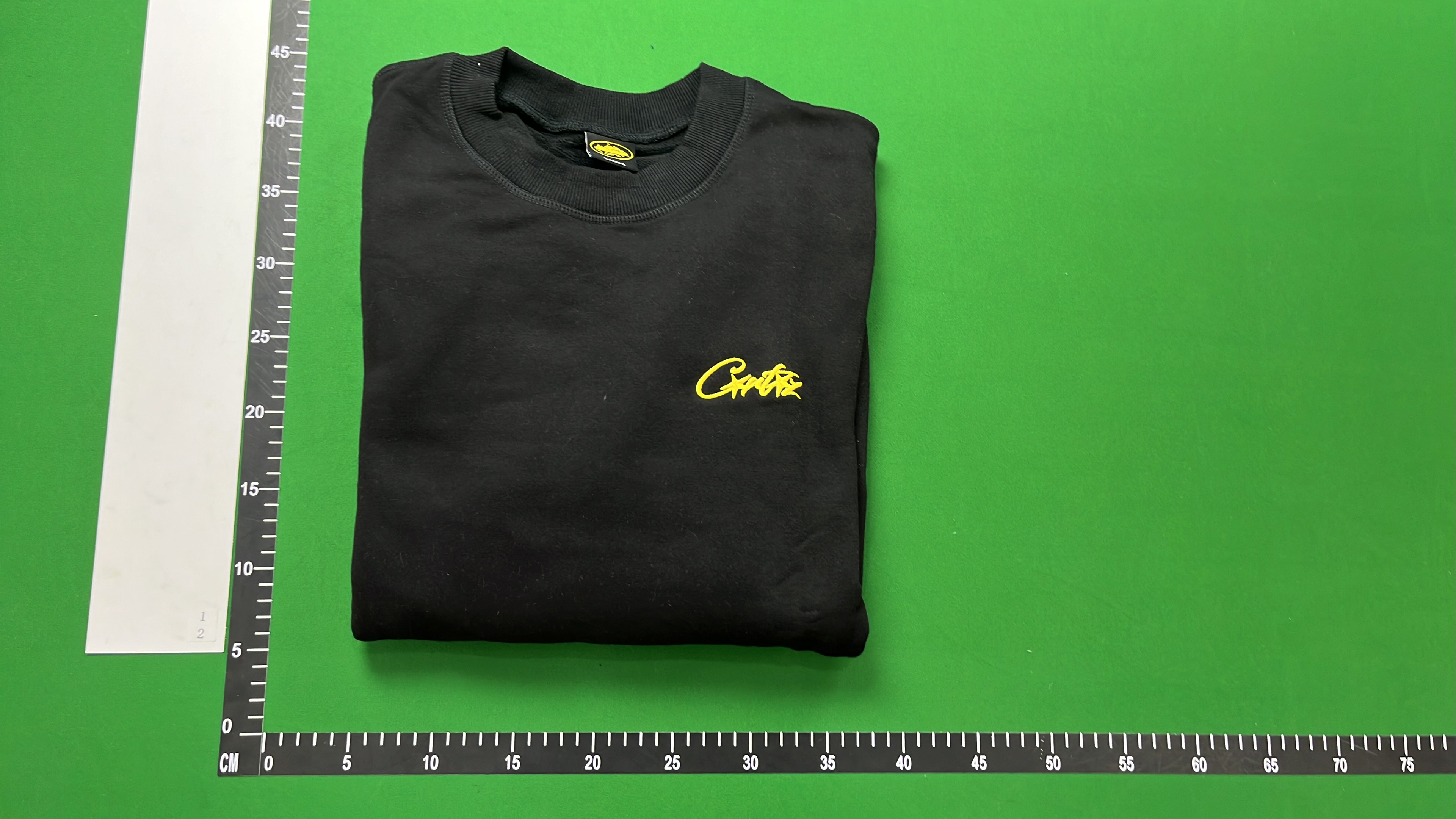 Carhartt Black Crewneck Sweatshirt with Gold Logo