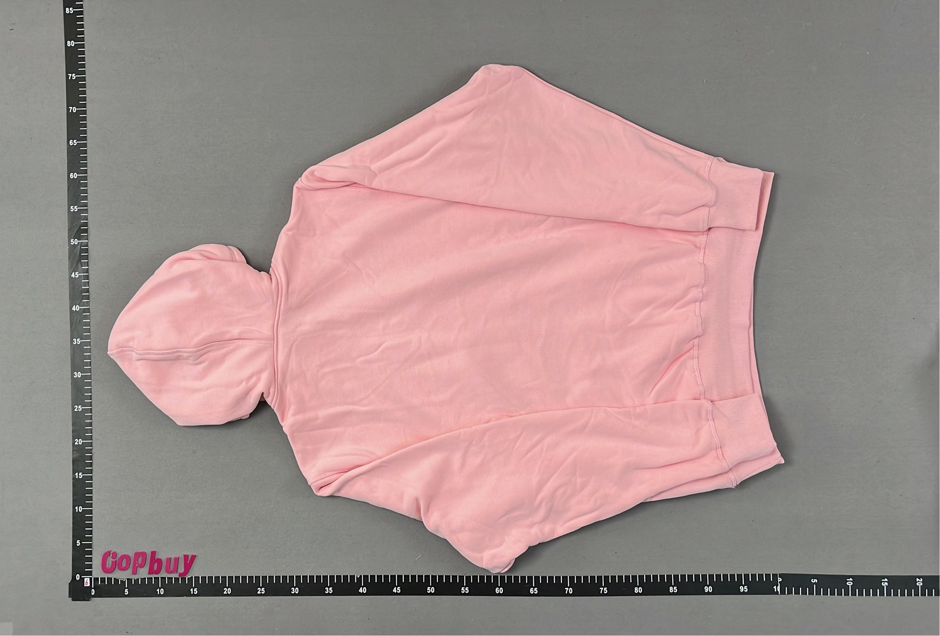Pink Hoodie with Oval Logo Design