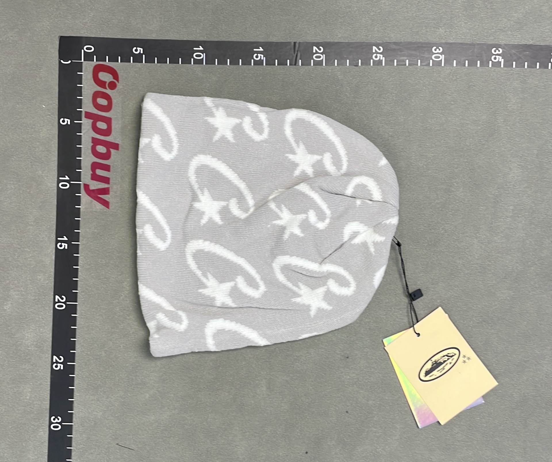 C Star Pattern Beanie Hat for Men and Women