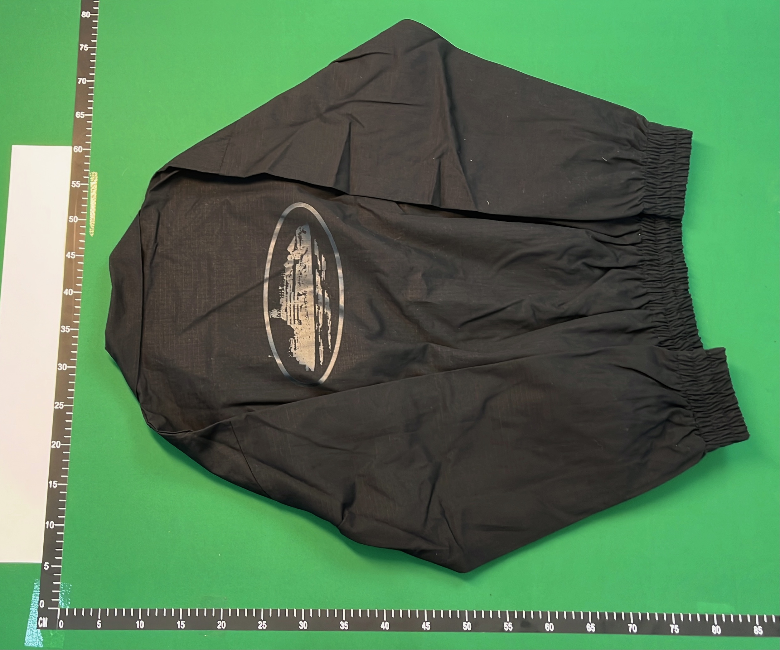 Black Lightweight Windbreaker Jacket for Men