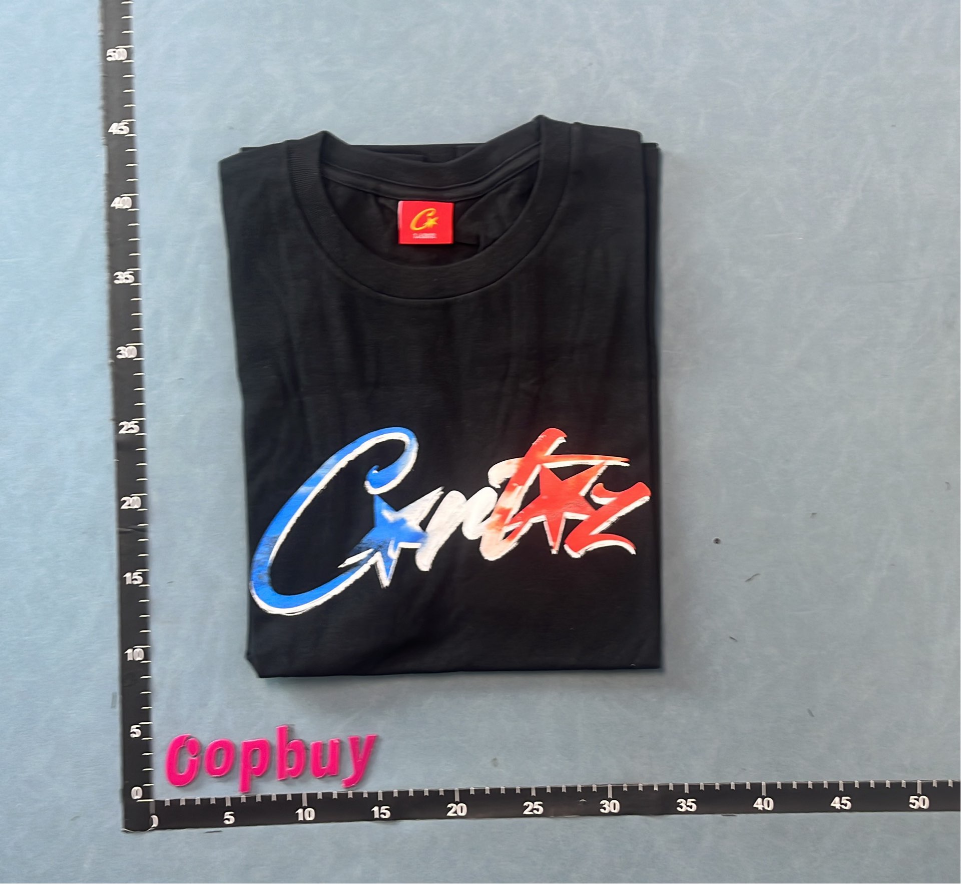 Critix Black T-Shirt with Colorful Logo Design
