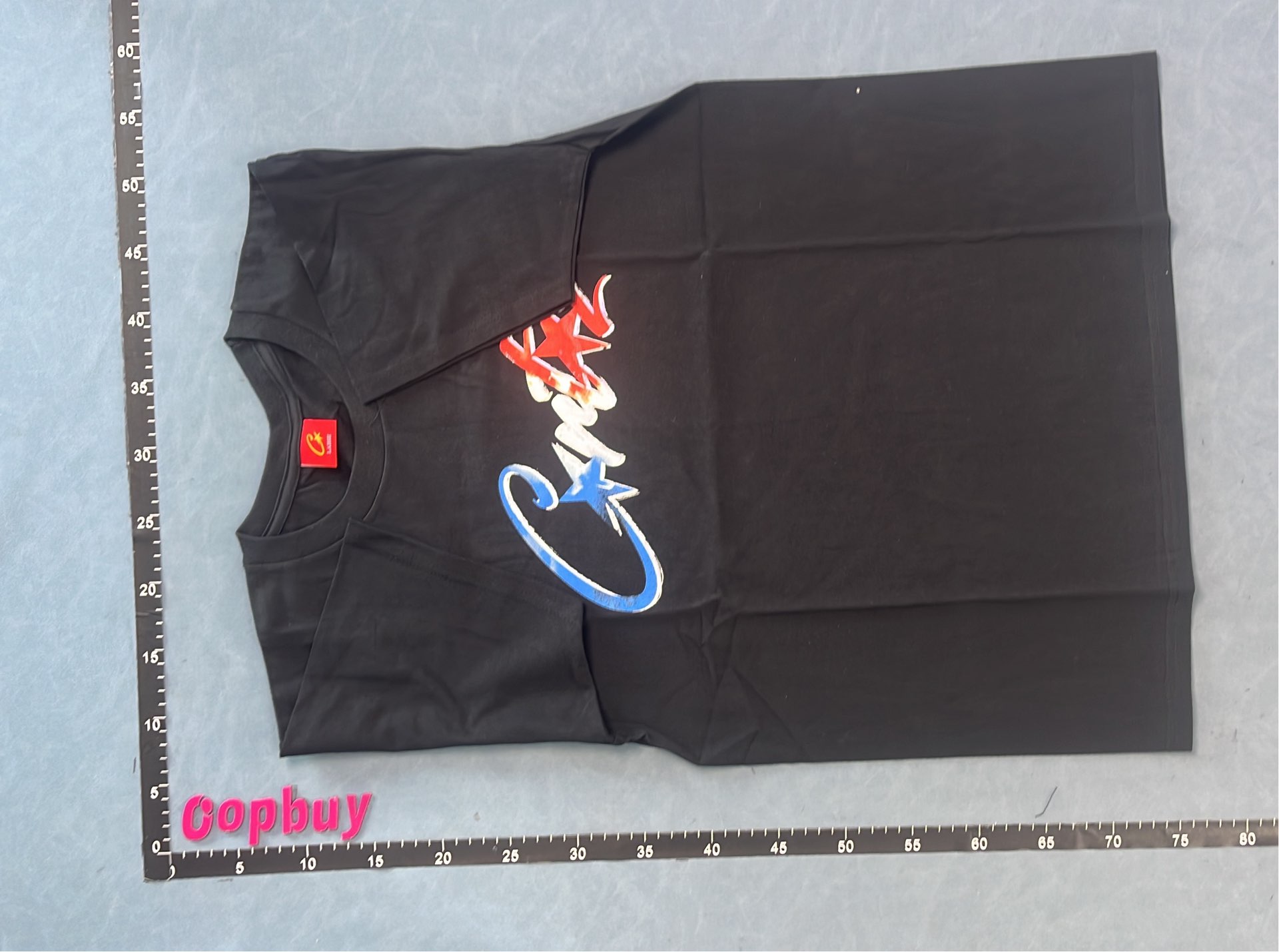 Critix Black T-Shirt with Colorful Logo Design