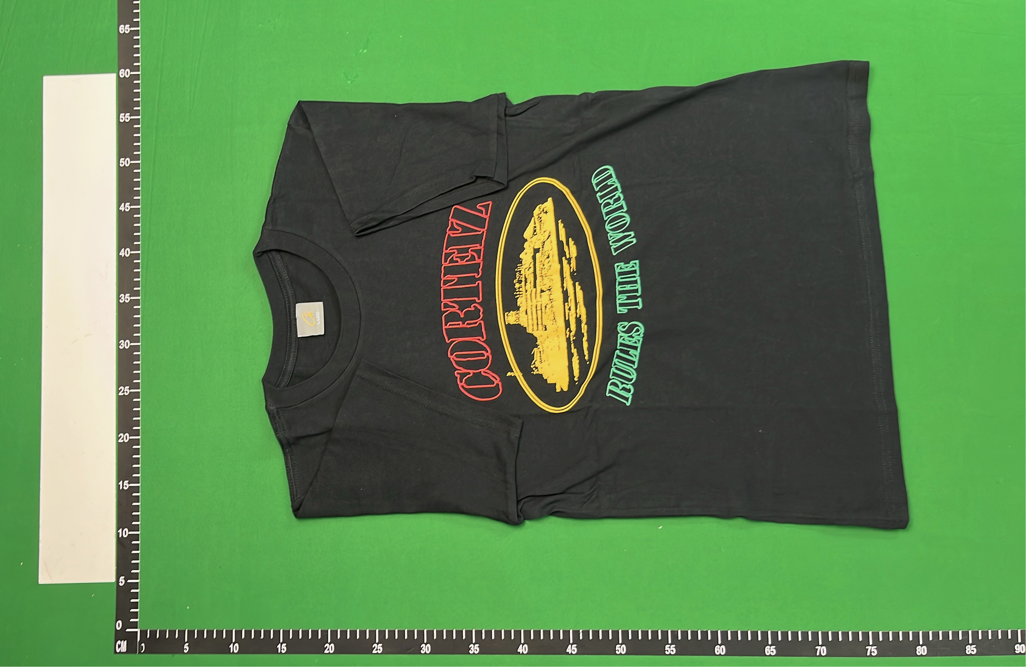 Cortez Rules the World T-Shirt - Black Graphic Tee