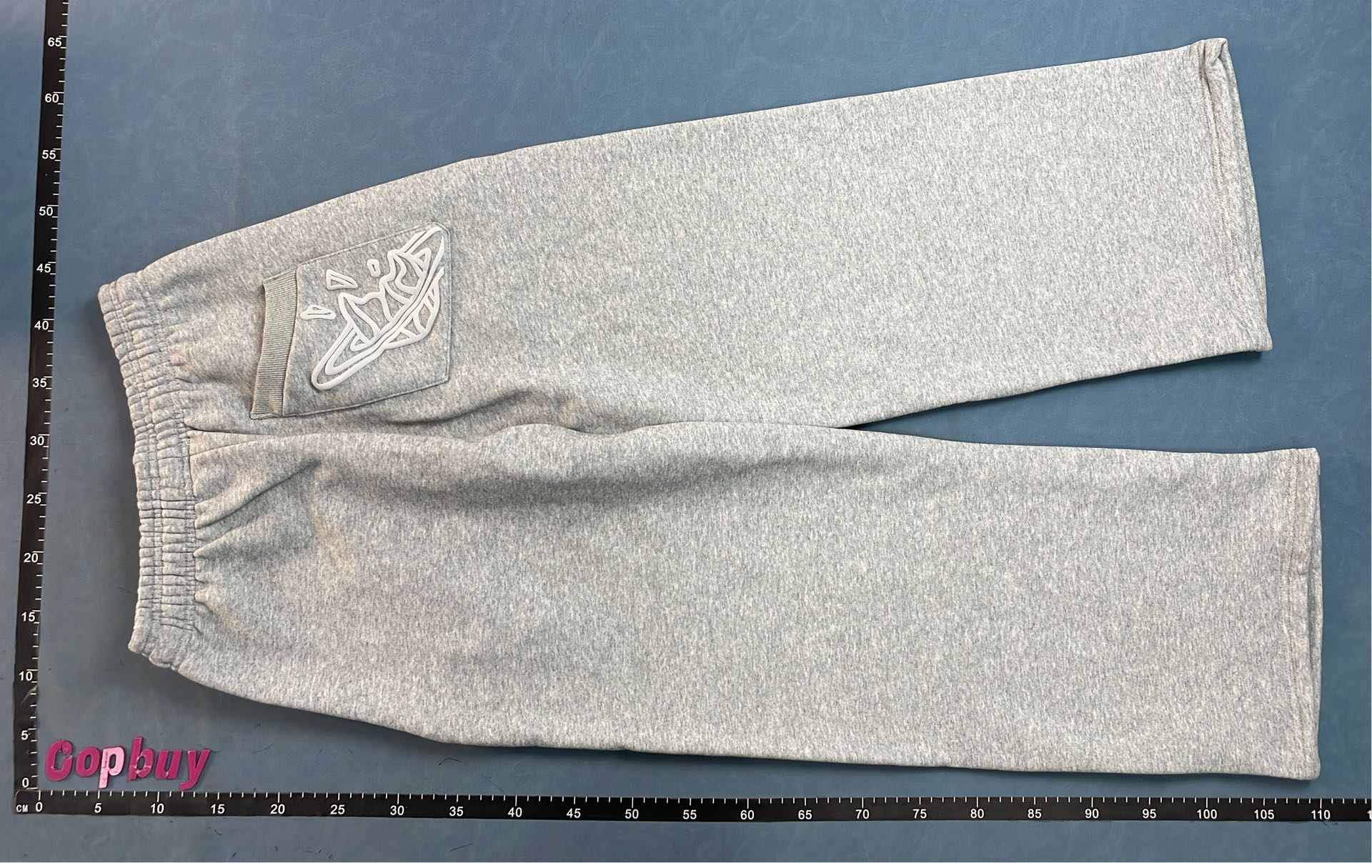 Grey Wide Leg Sweatpants for Men and Women