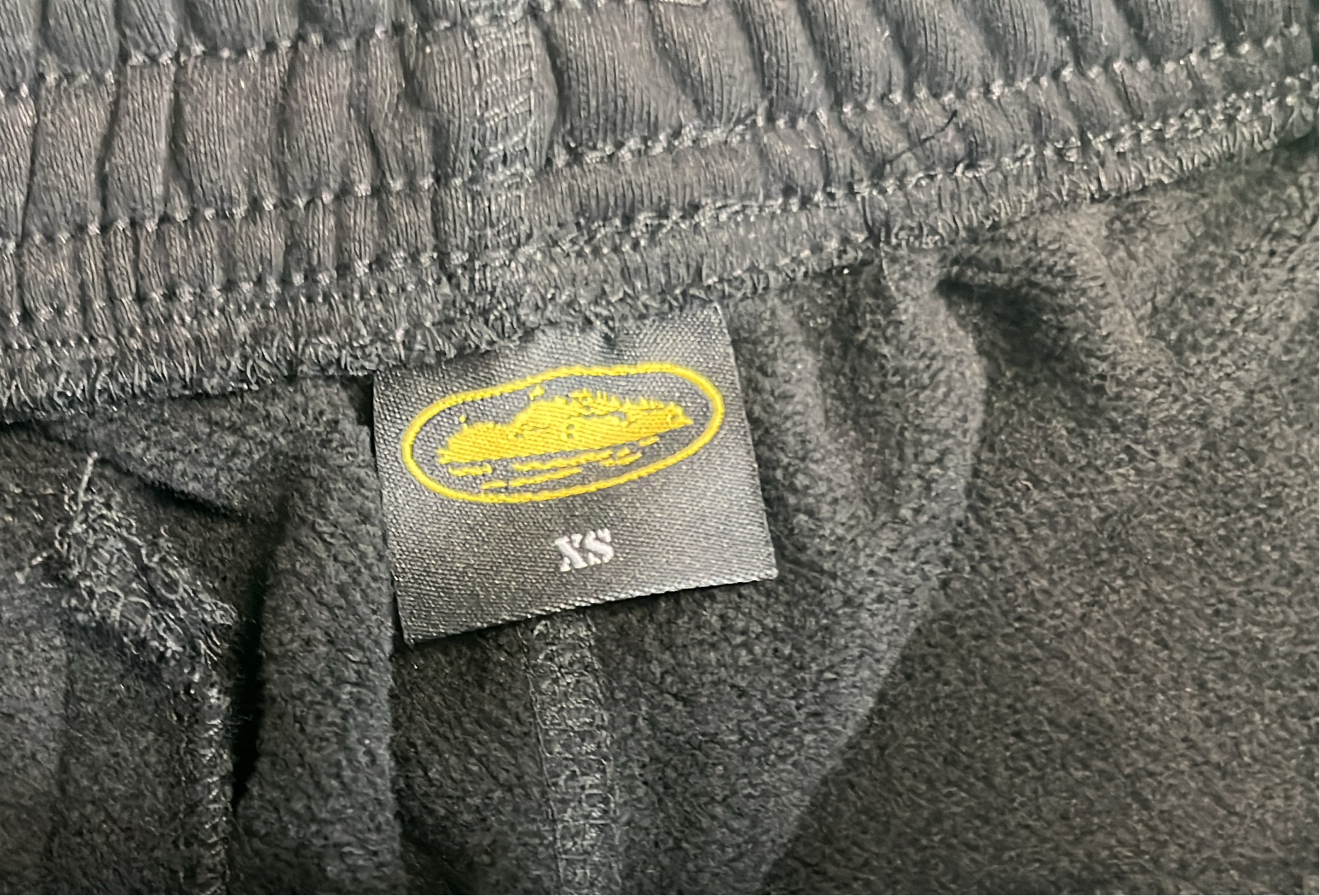 Black OceanVibe Sweatpants with Ship Graphic