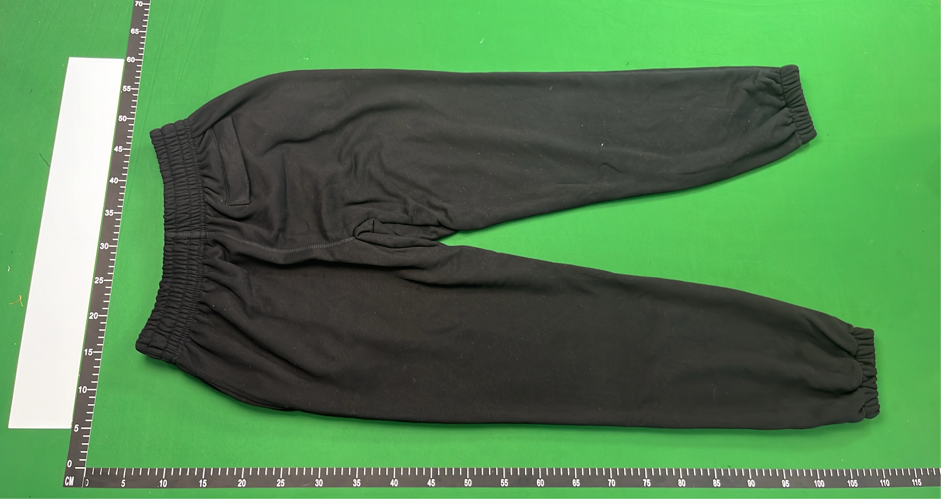 Black OceanVibe Sweatpants with Ship Graphic