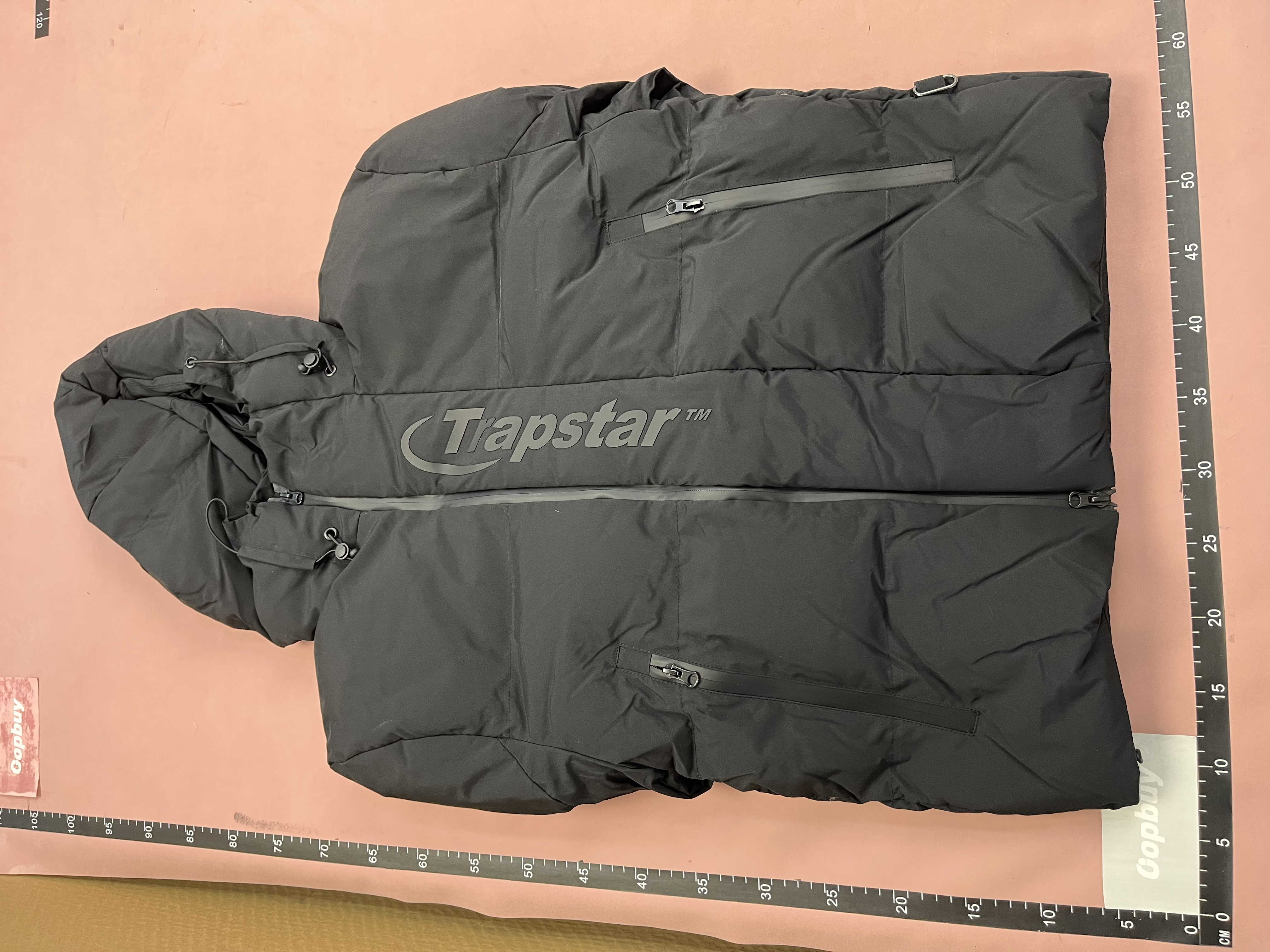 Black Hooded Down Jacket for Men - Warm Winter Coat