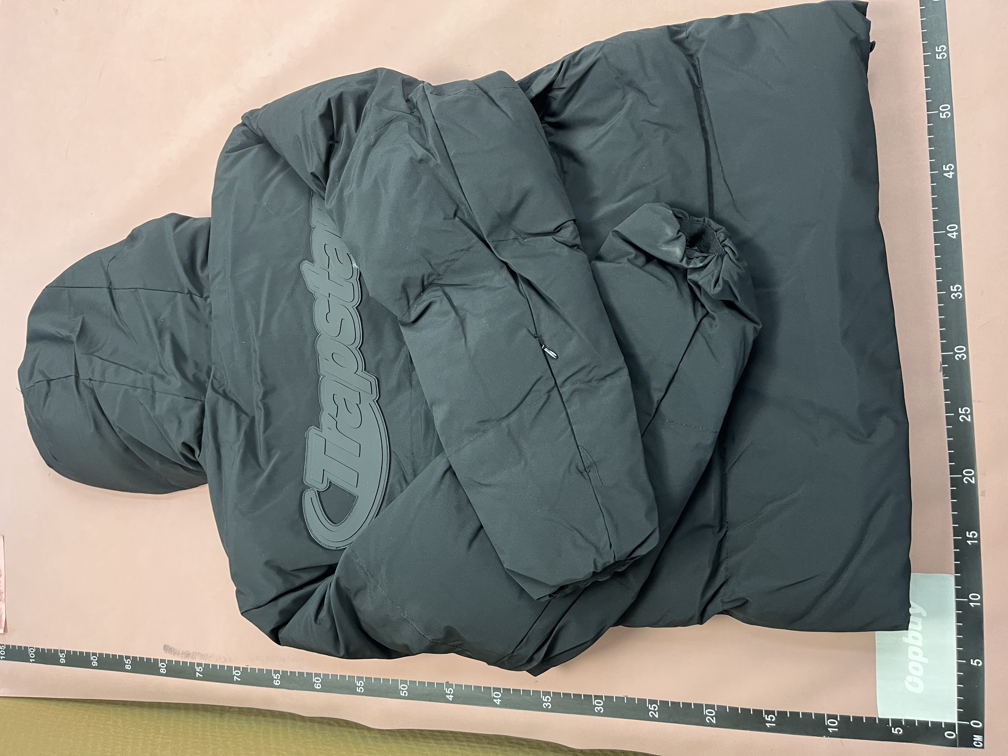 Black Hooded Down Jacket for Men - Warm Winter Coat