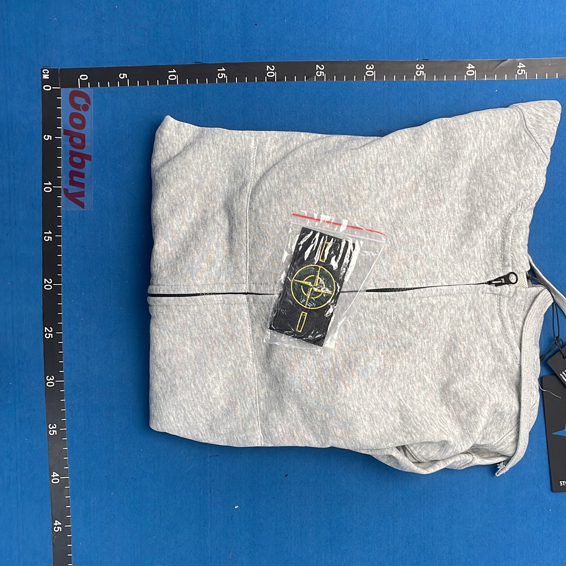 Stone Island Hoodie Zip-Up Sweatshirt